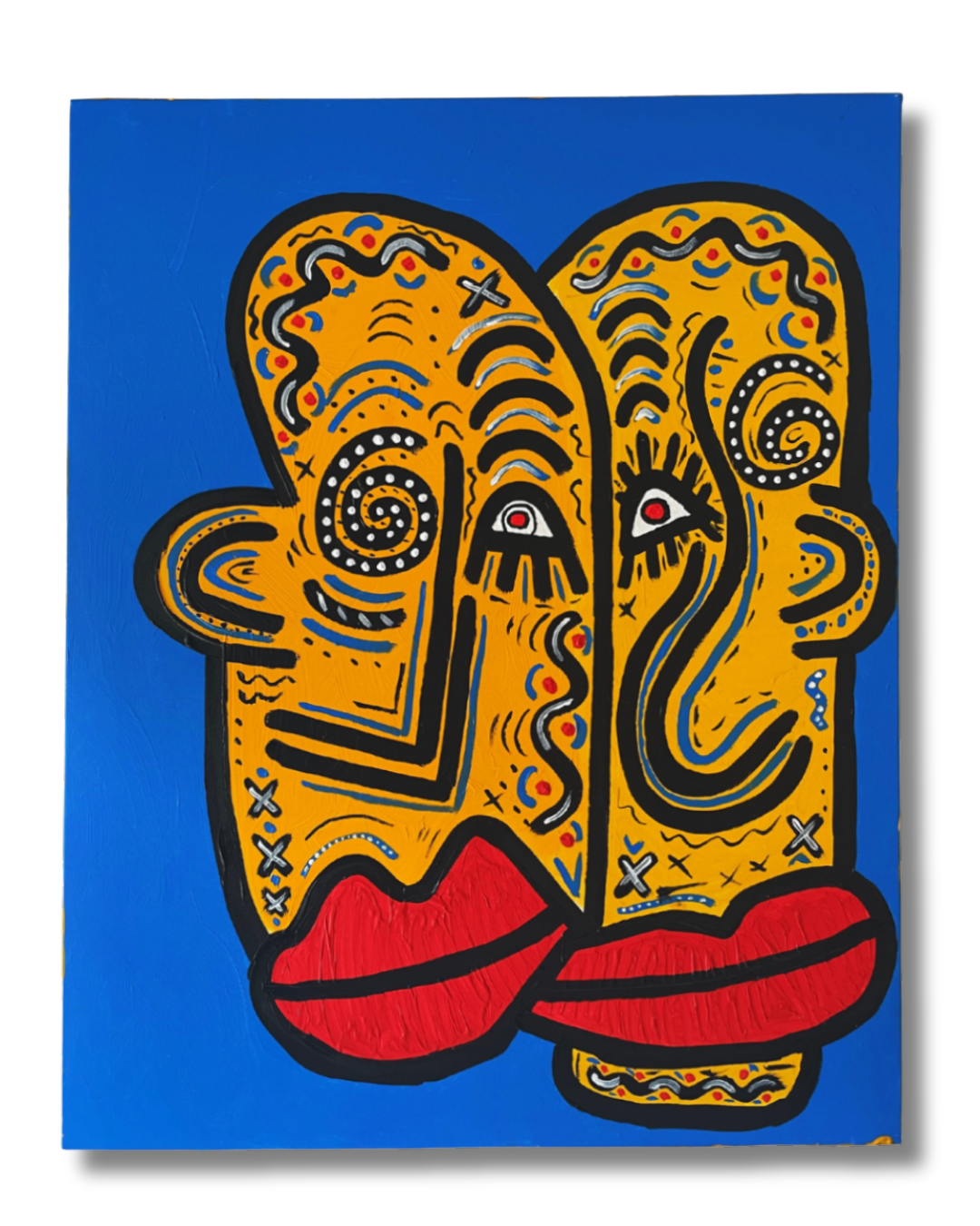 Well Then? Acrylic on Canvas. 100 x 80cm. €920