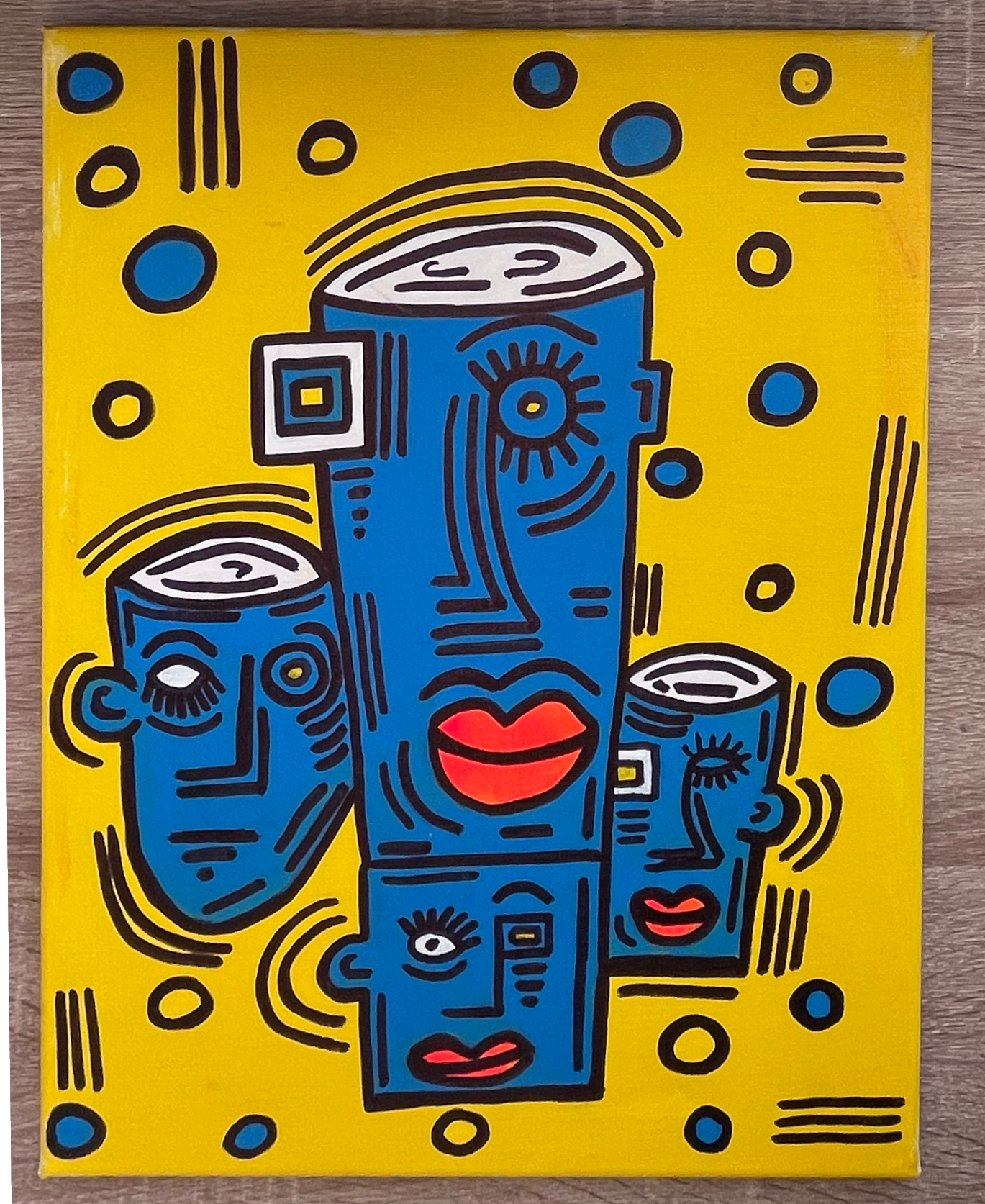 UNTITLED. SOLD. 50 x 40cm. Canvas.