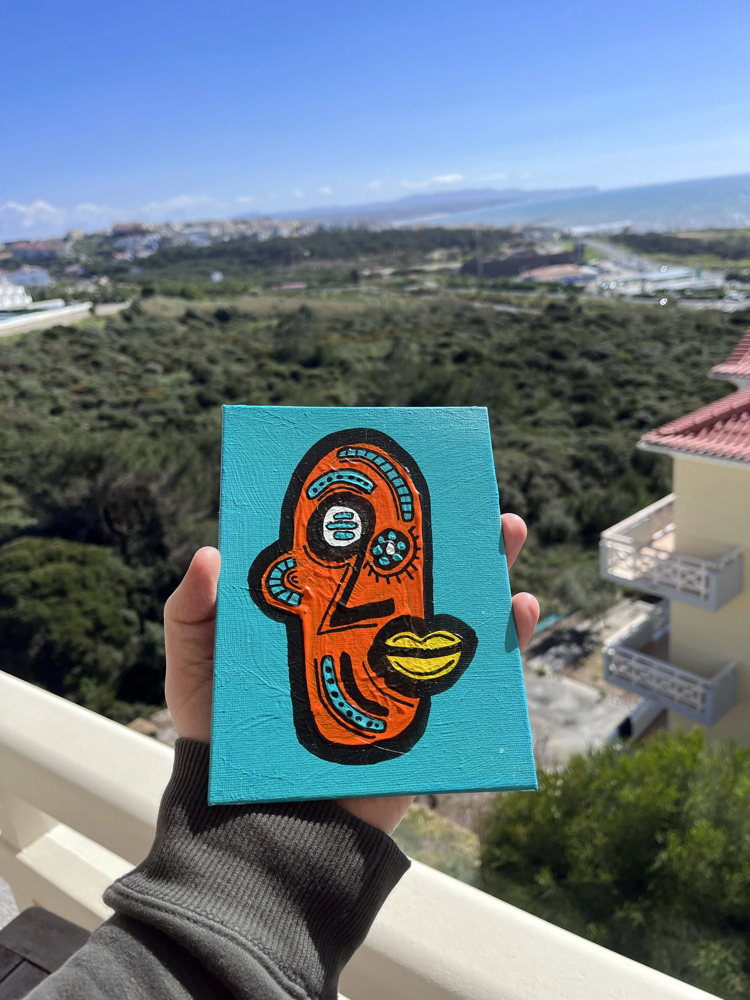 Little Mate 006. 18cm x 13cm- SOLD