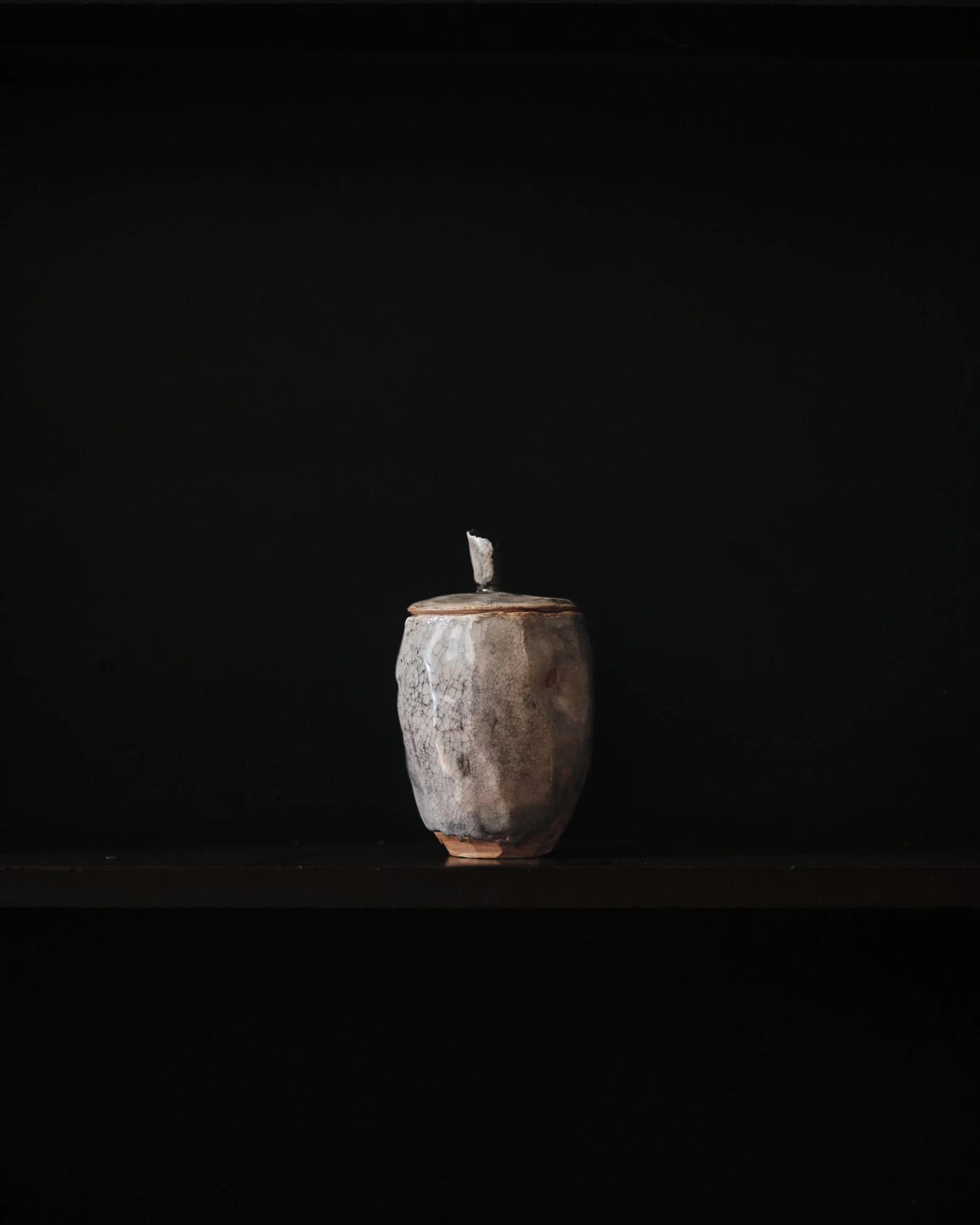 Jar with Lid by Frank Yensan