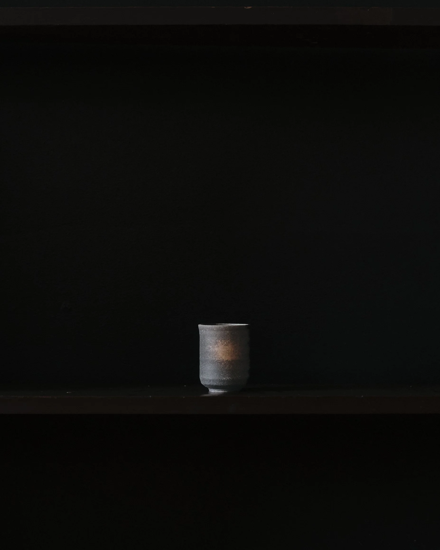 Charcoal Yaki Cup by Inoue Tea