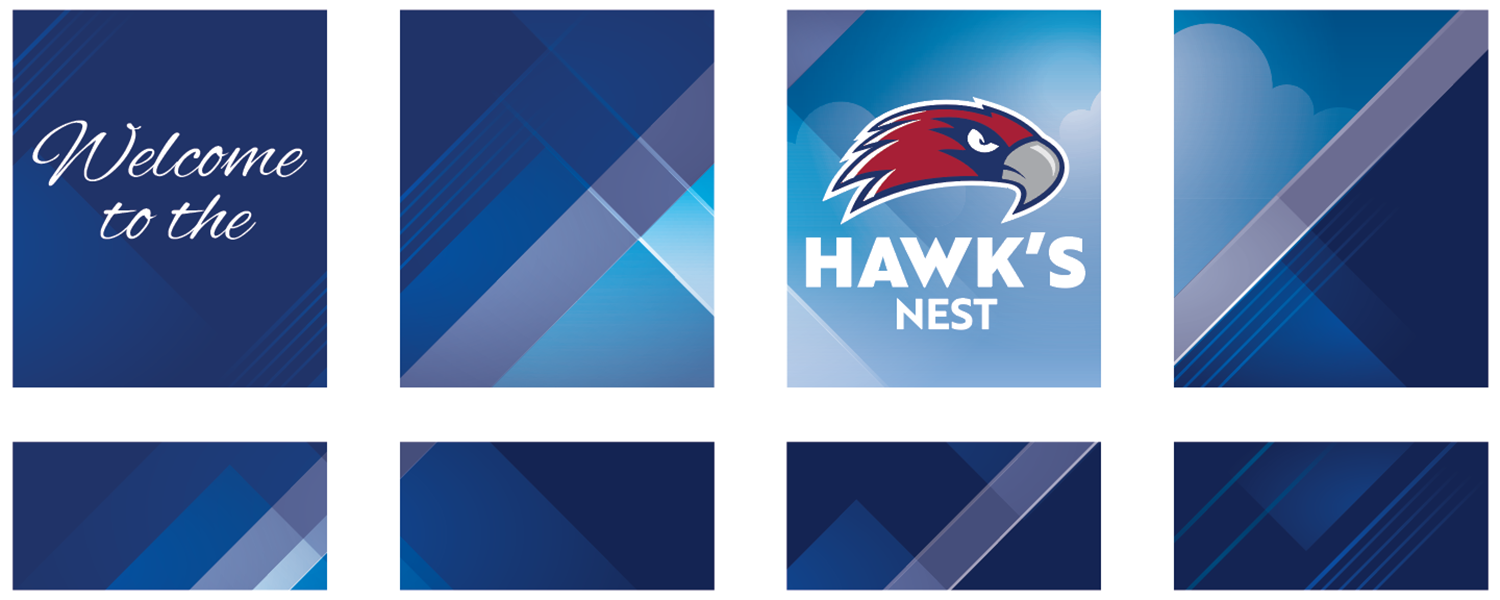 Hawk's Nest Window Clings