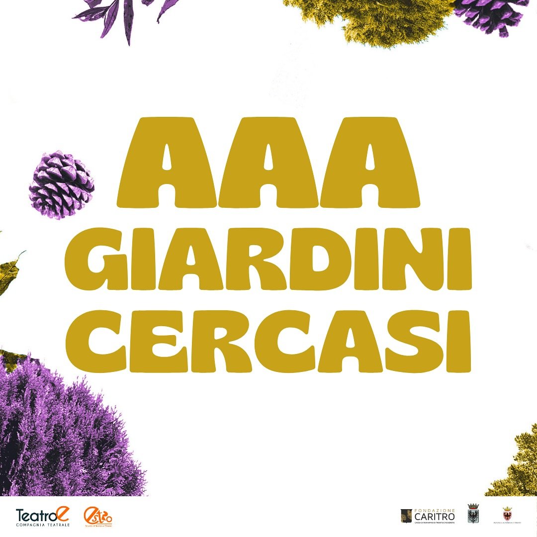 🌿 AAA GIARDINI CERCASI! 🌿
Hai un giardino, un appartamento o uno spazio condominiale e vuoi trasformarlo in un palcoscenico a cielo aperto?
🎭 Portiamo teatro e performance dal vivo direttamente a casa tua, con 8 proposte gratuite tra spettacoli p