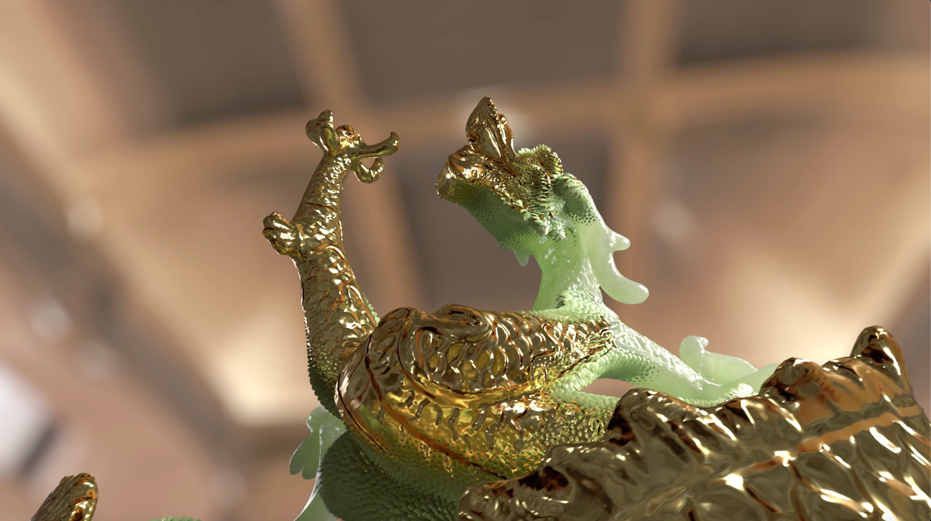 This week's version of Jade Scale Shader (Compositing by Veronica Ramirez)