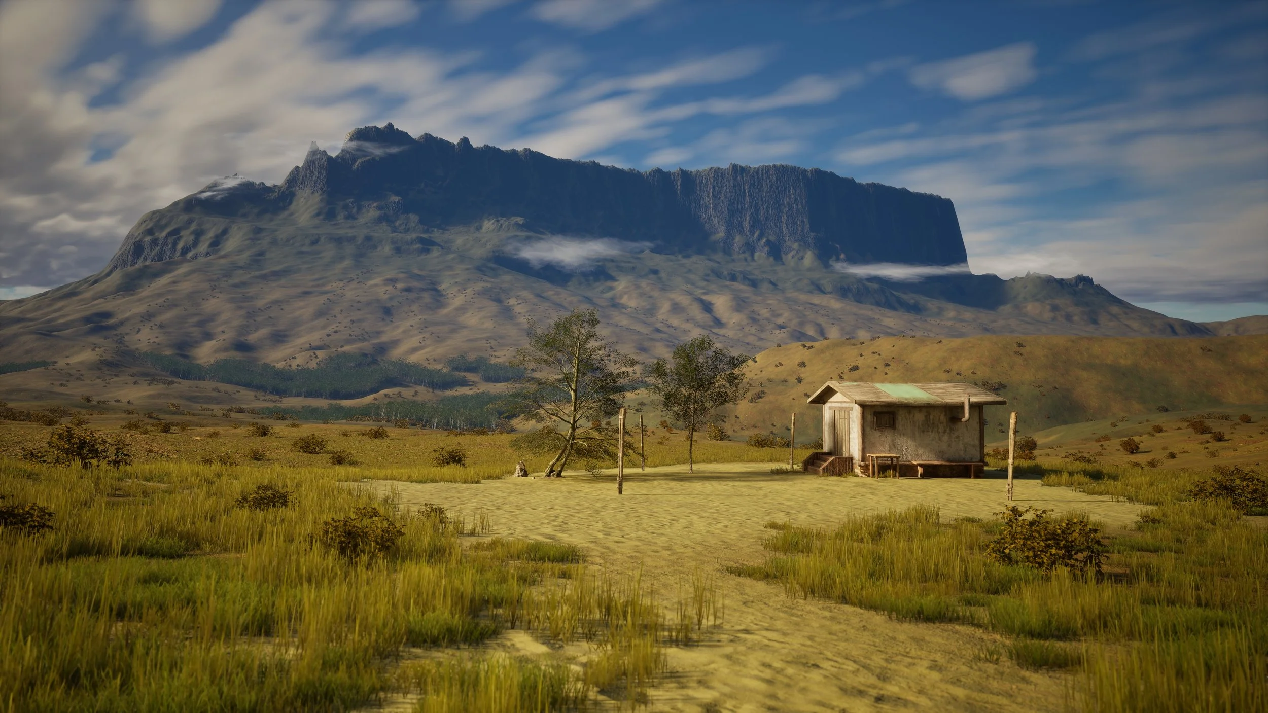 Roraima Tepui Unreal Landscape