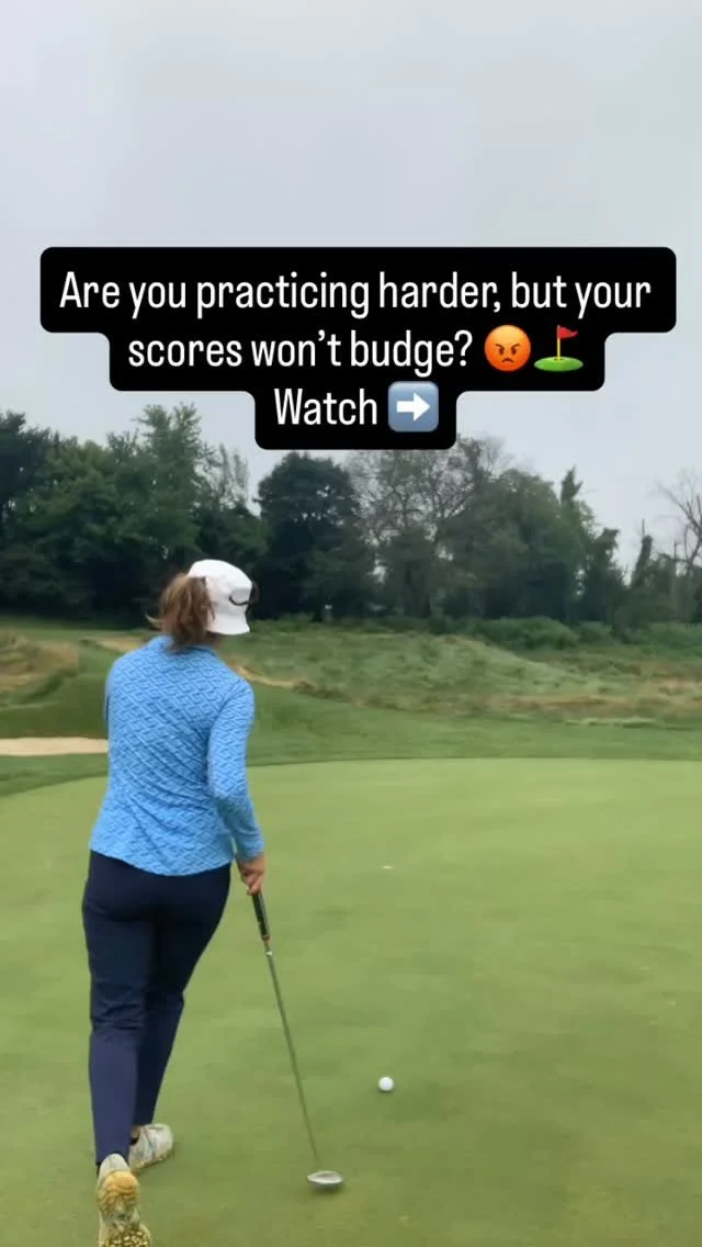 🧠 play golf, not golf swing…don’t scrape and hit..don’t be a range rat. But how do you actually practice to perform?
The best players balance purposeful, technical work with regular feedback from an instructor, with “practi