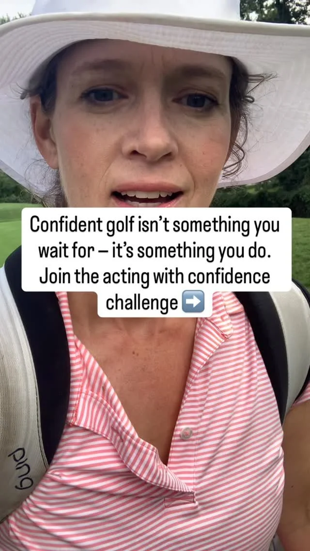 🧠confidence myths busted. Don’t miss out on this mental drill that will help you score. #golfpsychology #golf #golflife