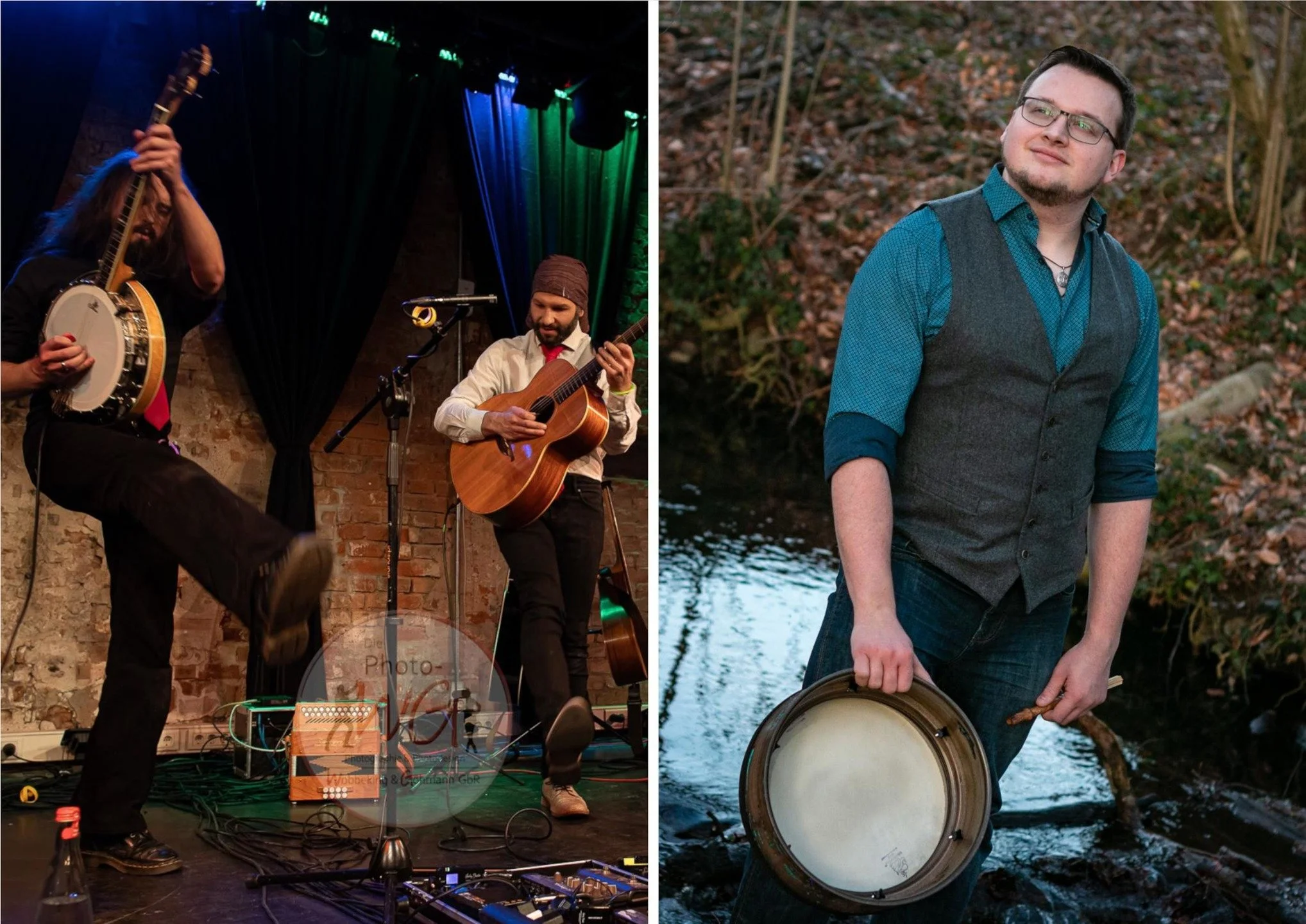 LAST GIG THIS YEAR WITH THE GREAT MARKUS PEDE (bodhran-passion) AT KATHARINENKIRCHE OELSNITZ (Oelsnitzer Kultur GmbH) SATURDAY, NOV. 08th!
Sounds like this plus a Bodhr&aacute;n: https://www.facebook.com/reel/797510643191846
Many thanks to Stefan Ost