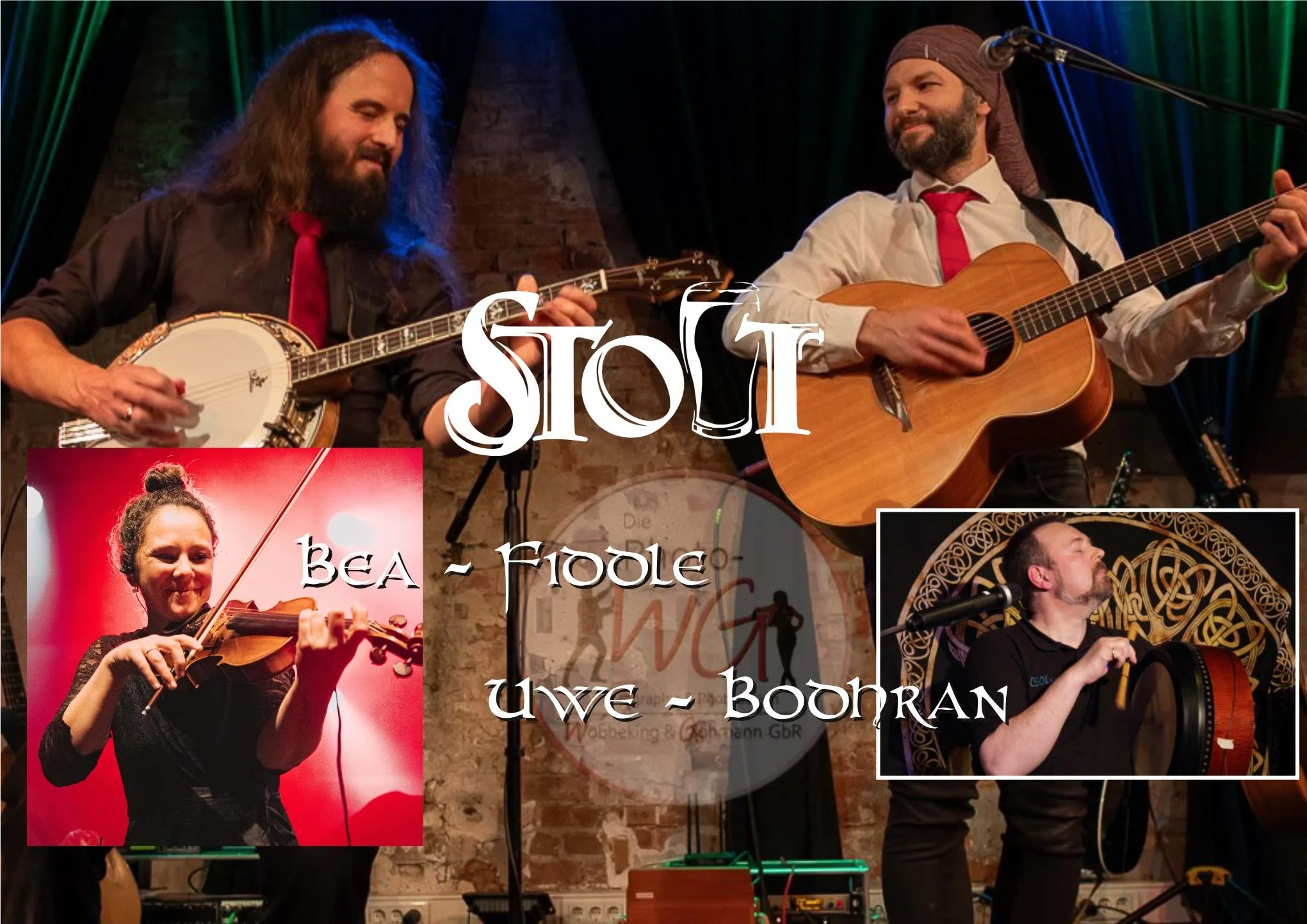 GIGS!
Unser Jahr 2026 startet endlich auch in drei Wochen mit zwei wirklich tollen, besonderen Gigs:

Am Freitag den 13.03. spielen wir beim Irish Folk Festival in der Stadthalle Gladbeck, mit uns spielen die fantastischen @skelptmusic  aus Schottlan