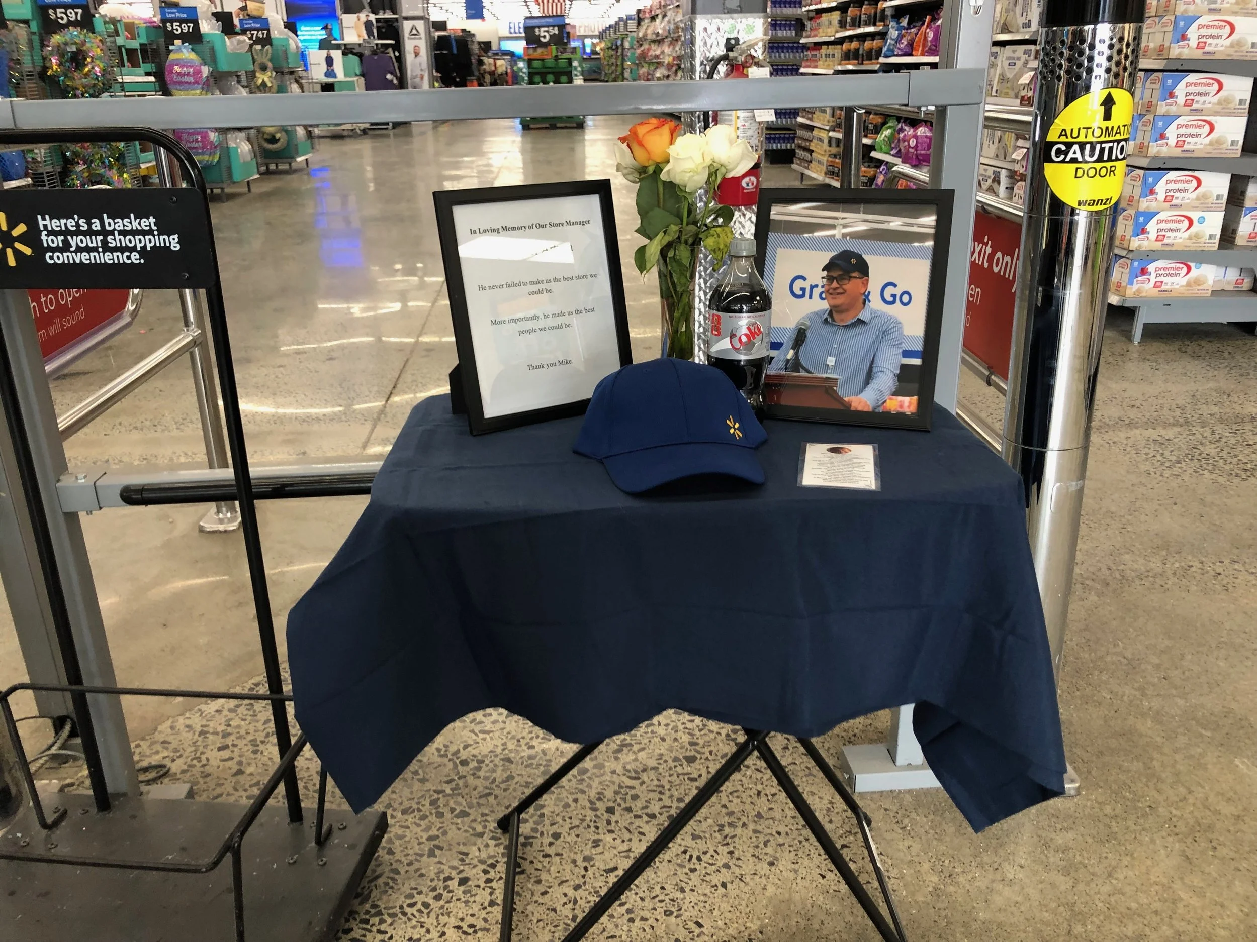 WALMART MANAGER PASSES, FISHKILL, NY APRIL, 2026
