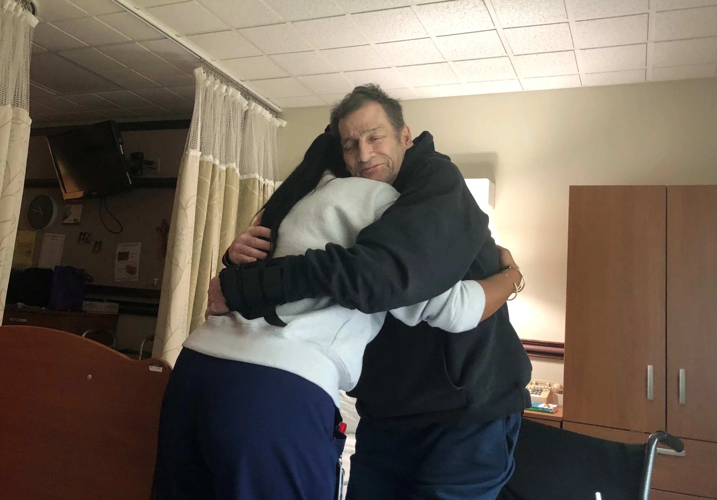 MY BROTHER JOE BEING RELEASED FROM REHAB IN NURSING HOME, GUILDERLAND, NY, DEC. 2025