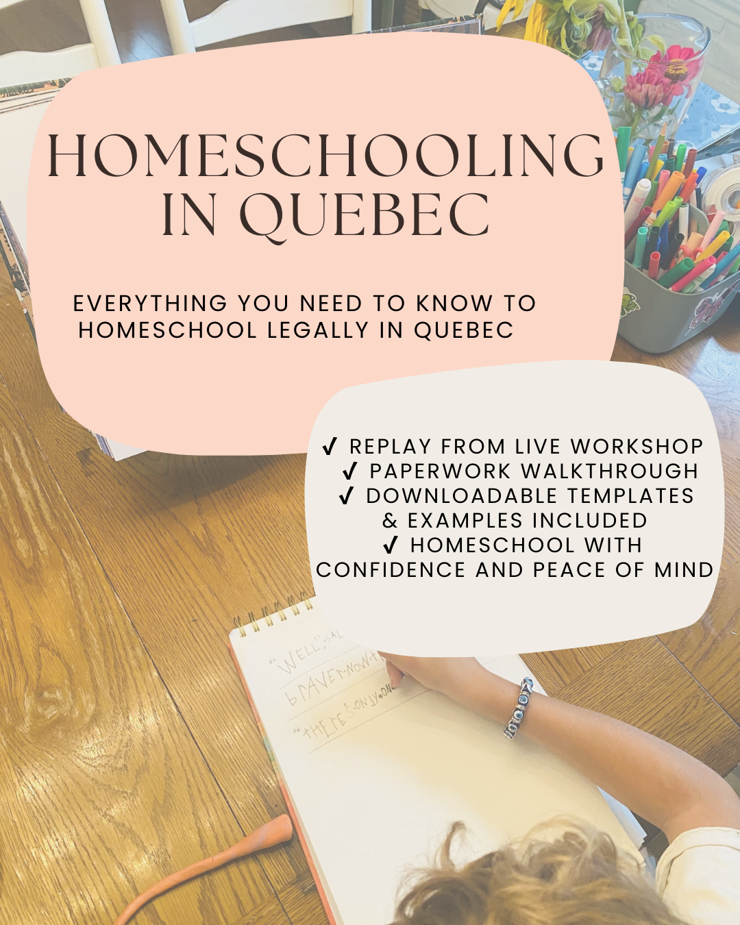 How to Homeschool in Quebec Masterclass