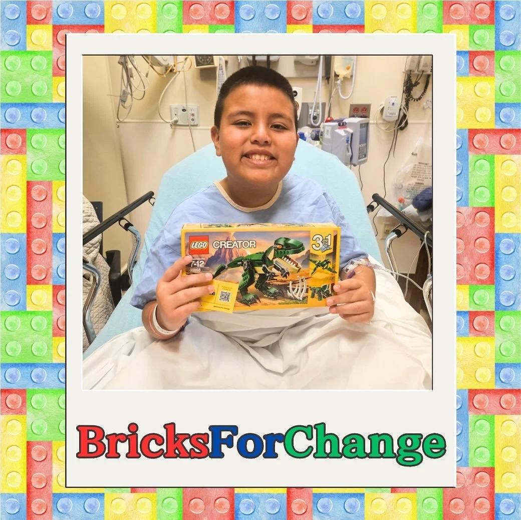 HEY EVERYONE! 🎉

We wanted to share this heartwarming photo of another brave warrior 💪🎁 receiving a LEGO set during their stay at the hospital! 🏥 It truly warms our hearts to see the impact we&rsquo;ve been able to make&mdash;all thanks to your i