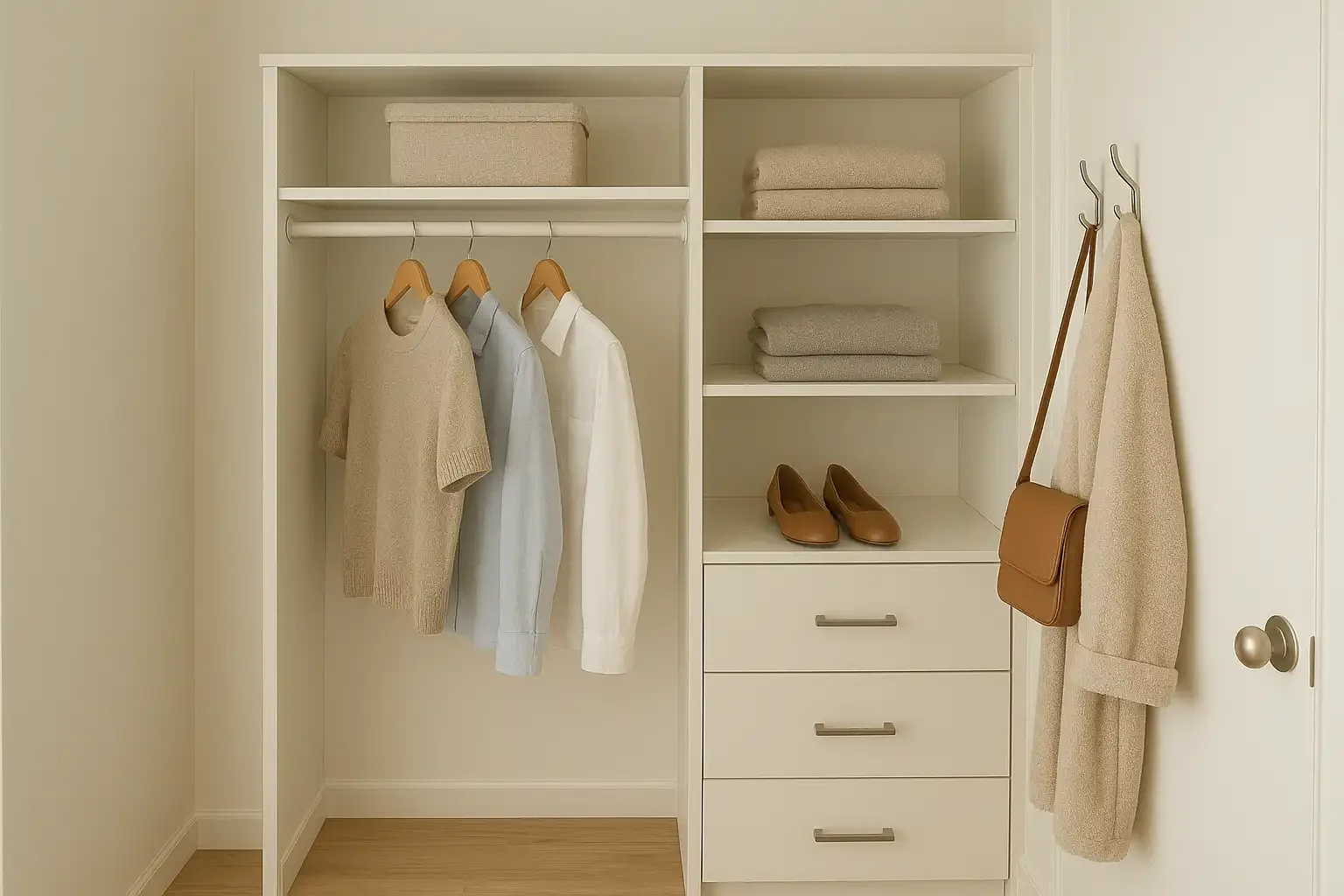 5 Clever Ways to Maximize Small Closet Space