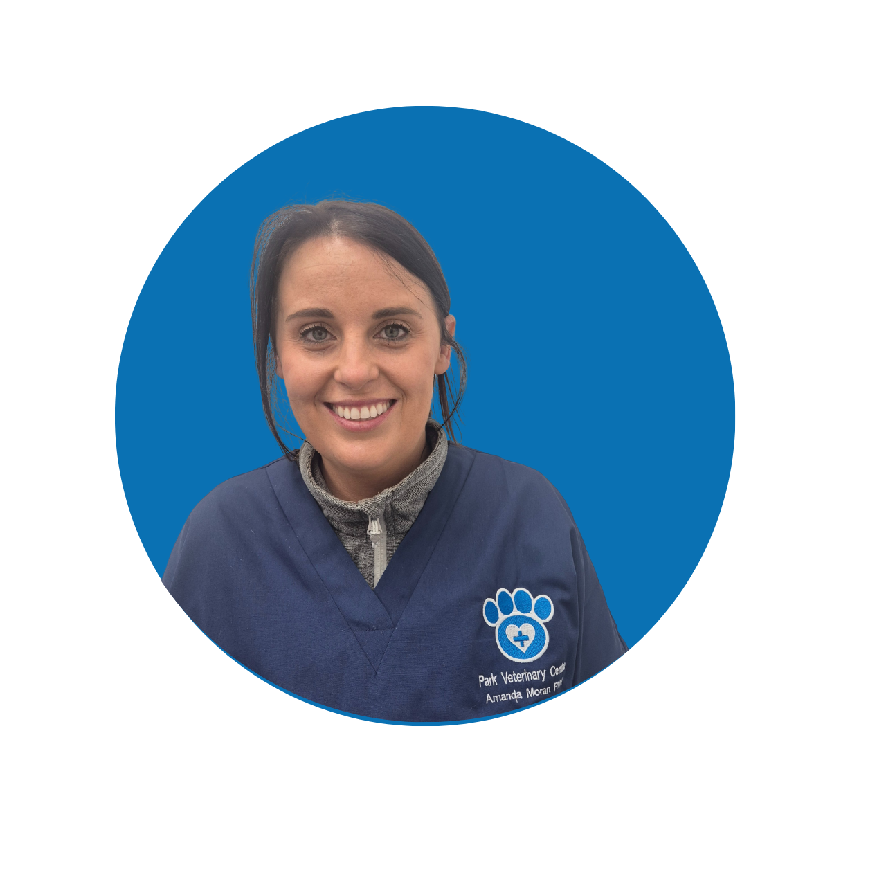 A staff member of Park Veterinary Centre 