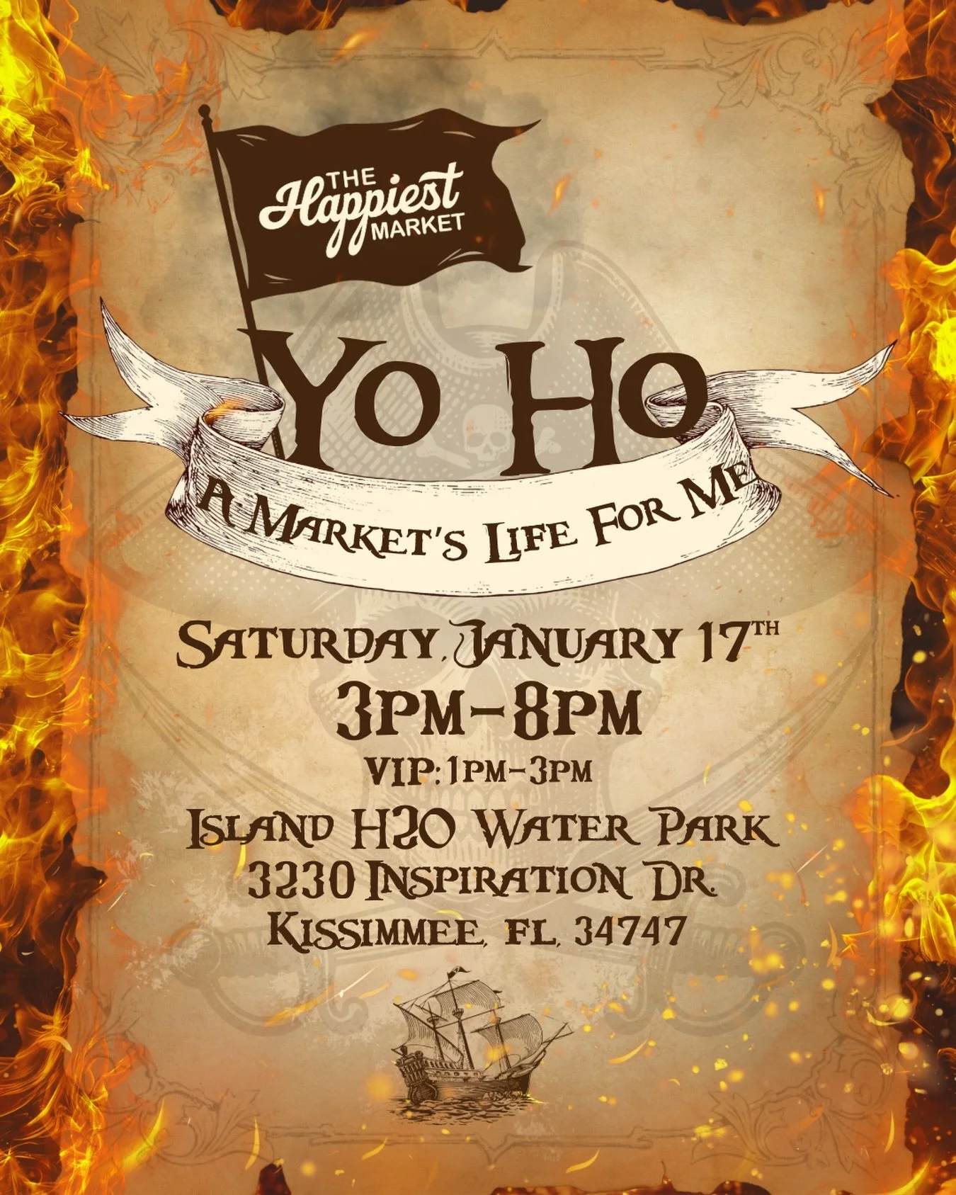 Yo ho, yo ho&hellip; a market&rsquo;s life for me 🏴&zwj;☠️⚓️
Expect a day full of treasure, small shops, and mischief!! Savy?