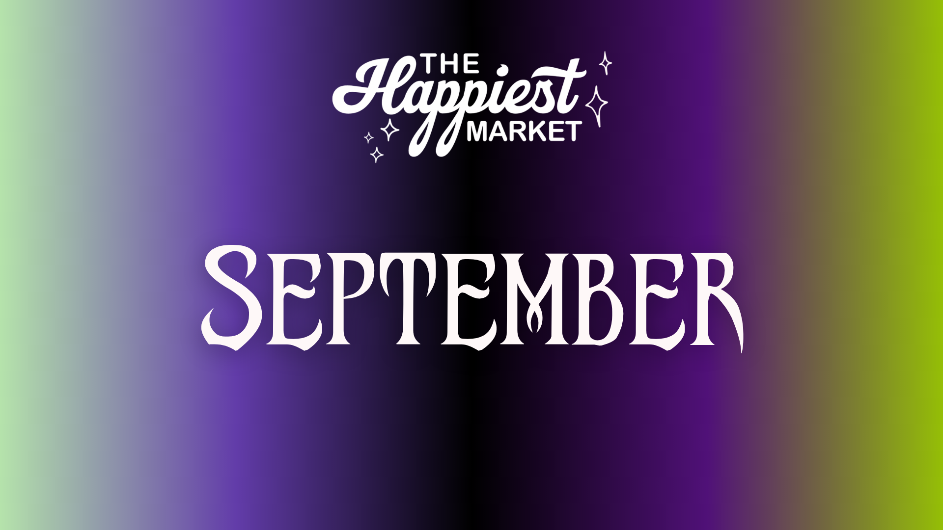 The Happiest Market (Theme to be Announced) 