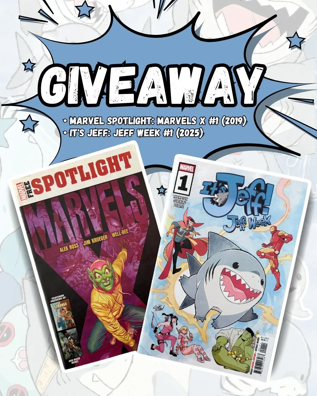 🎉 GIVEAWAY TIME! 🎉

We&rsquo;re celebrating the Multiverses with TWO Giveaways!

✨ Winner #1: Comic Book Prize Pack
✨ Winner #2: Funko Pop Prize

PLUS both winners will receive 4 VIP tickets to our June 27th market (or any future Happiest Market of
