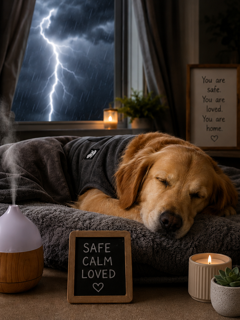 Helping Your Pet Weather the Storm: Integrative Solutions For Thunderstorm &amp; Fireworks Anxiety