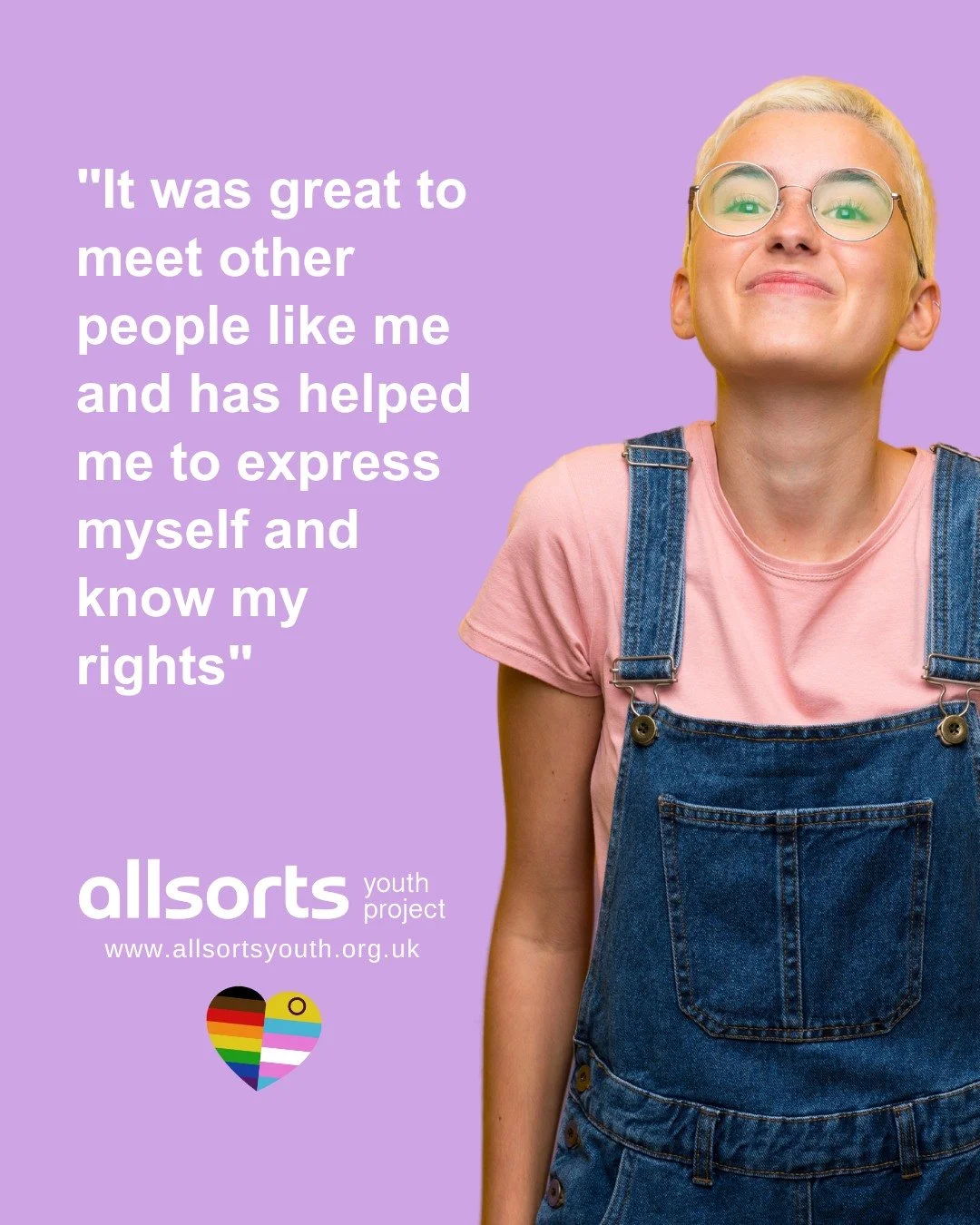 Don't just take our word for it, here's what our young people had to say about how Allsorts benefits them 🏳️&zwj;🌈

We work all across Sussex and all our services are completely free ⭐️

Visit our website for more info 🔗

Image description:
Photos