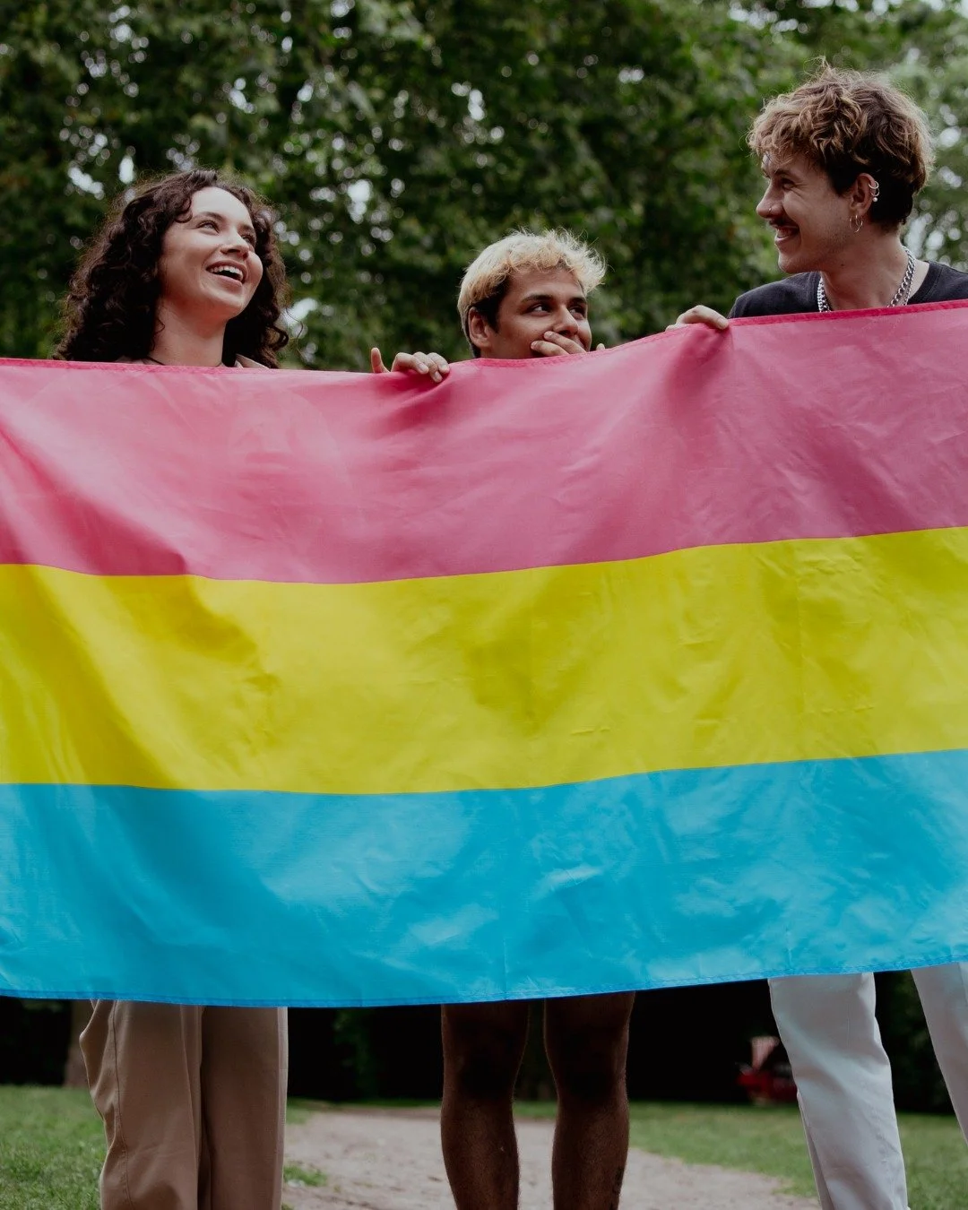 Happy Pansexual Pride Day! 🎉⁠
⁠
To all the pansexual people in our wonderful community, whether you're out to the world or just yourself, we see and support YOU! 💜⁠
⁠
For LGBT+ youth groups and activities across Sussex, visit the link in our bio 🔗