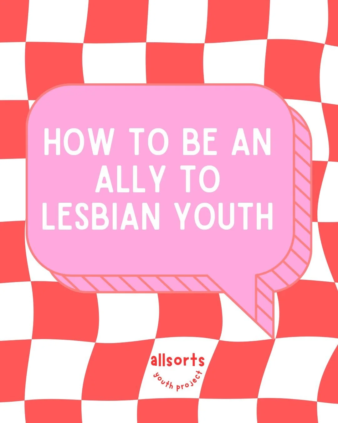 This week is Lesbian Visibility Week.

Today, we&rsquo;re sharing some simple ways to show up for young lesbians.

Young lesbians deserve to feel welcome and celebrated every week of the year. 
By being an ally, you can create the space they need to 