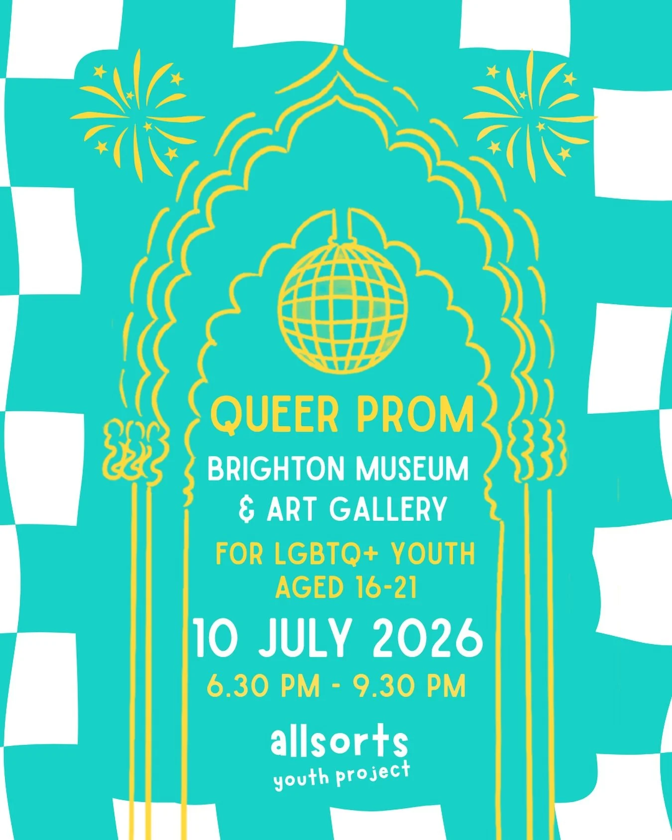 👑 THE SECRET IS OUT! 👑

We are beyond thrilled to announce that this year&rsquo;s Queer Prom is taking place at the iconic Brighton Museum on Friday 10th July! 

Get ready for a night of music, dancing, and pure queer joy in one of the most beautif