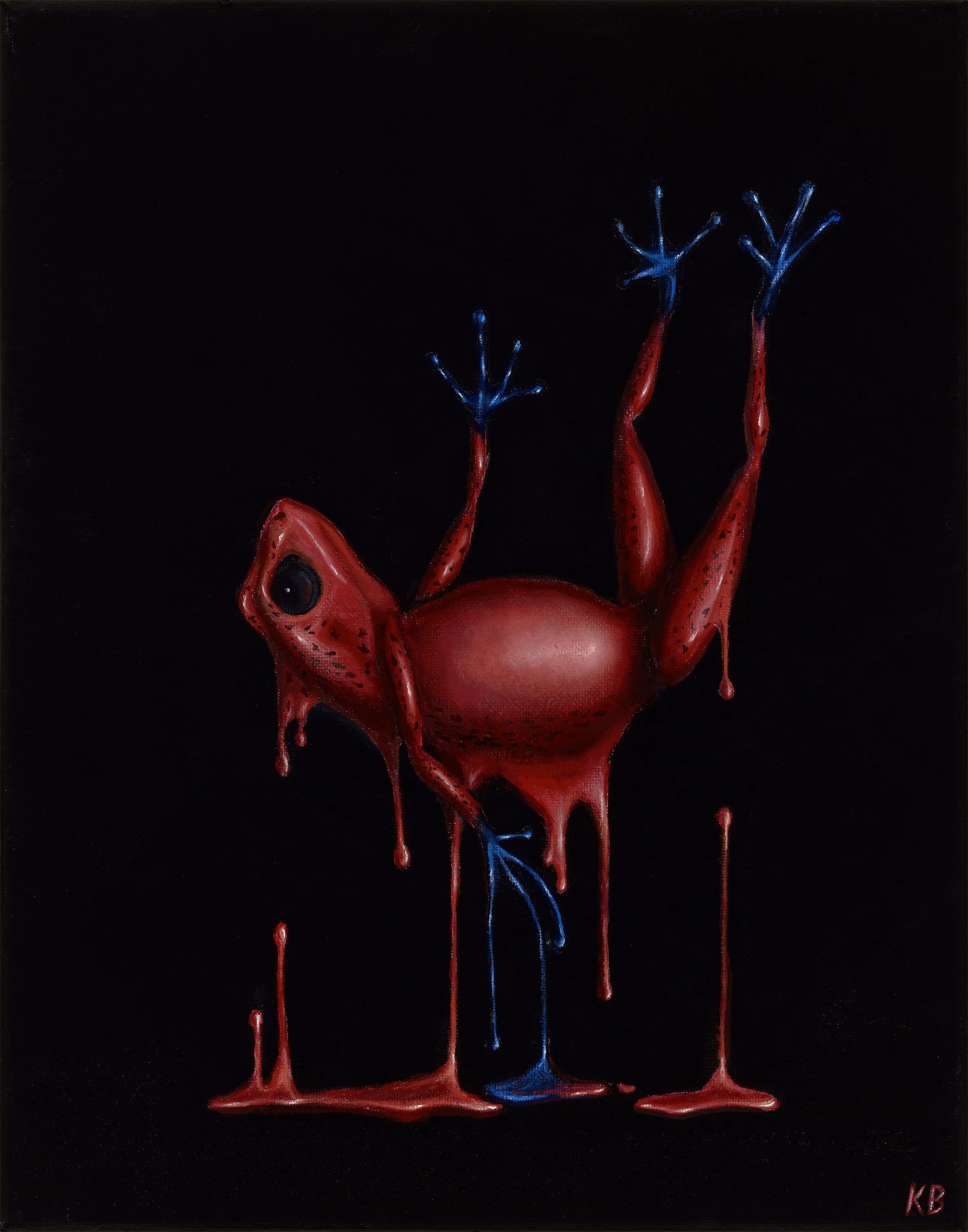 Striking Aposematism: Red (print)