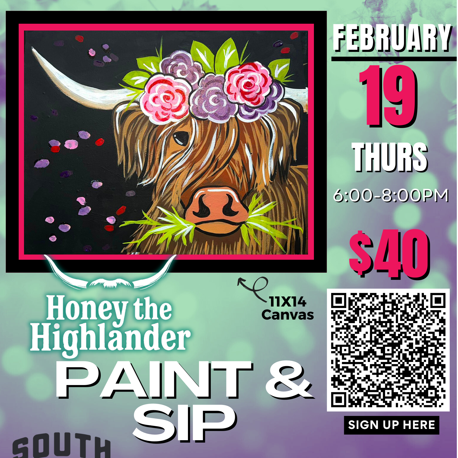 Paint &amp; Sip Class