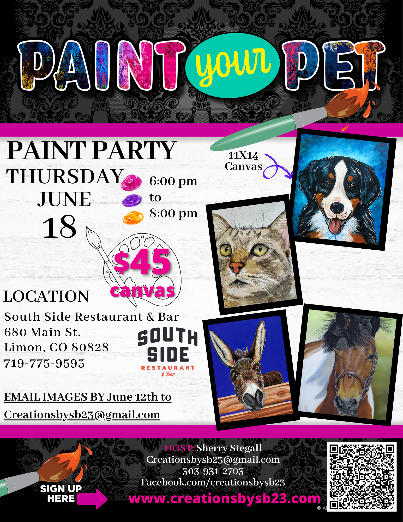 Paint and Sip Class