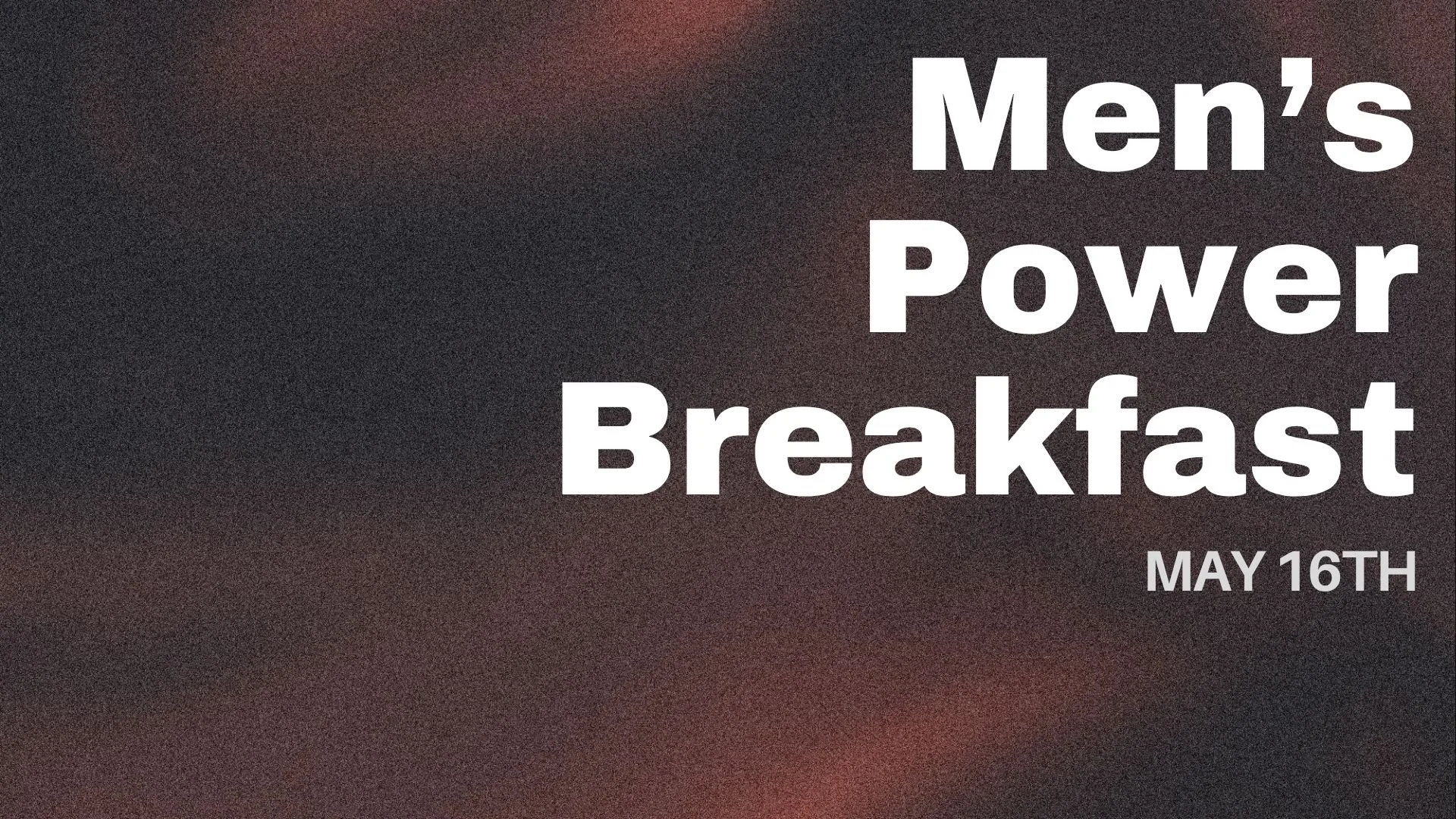 Men's Power Breakfast