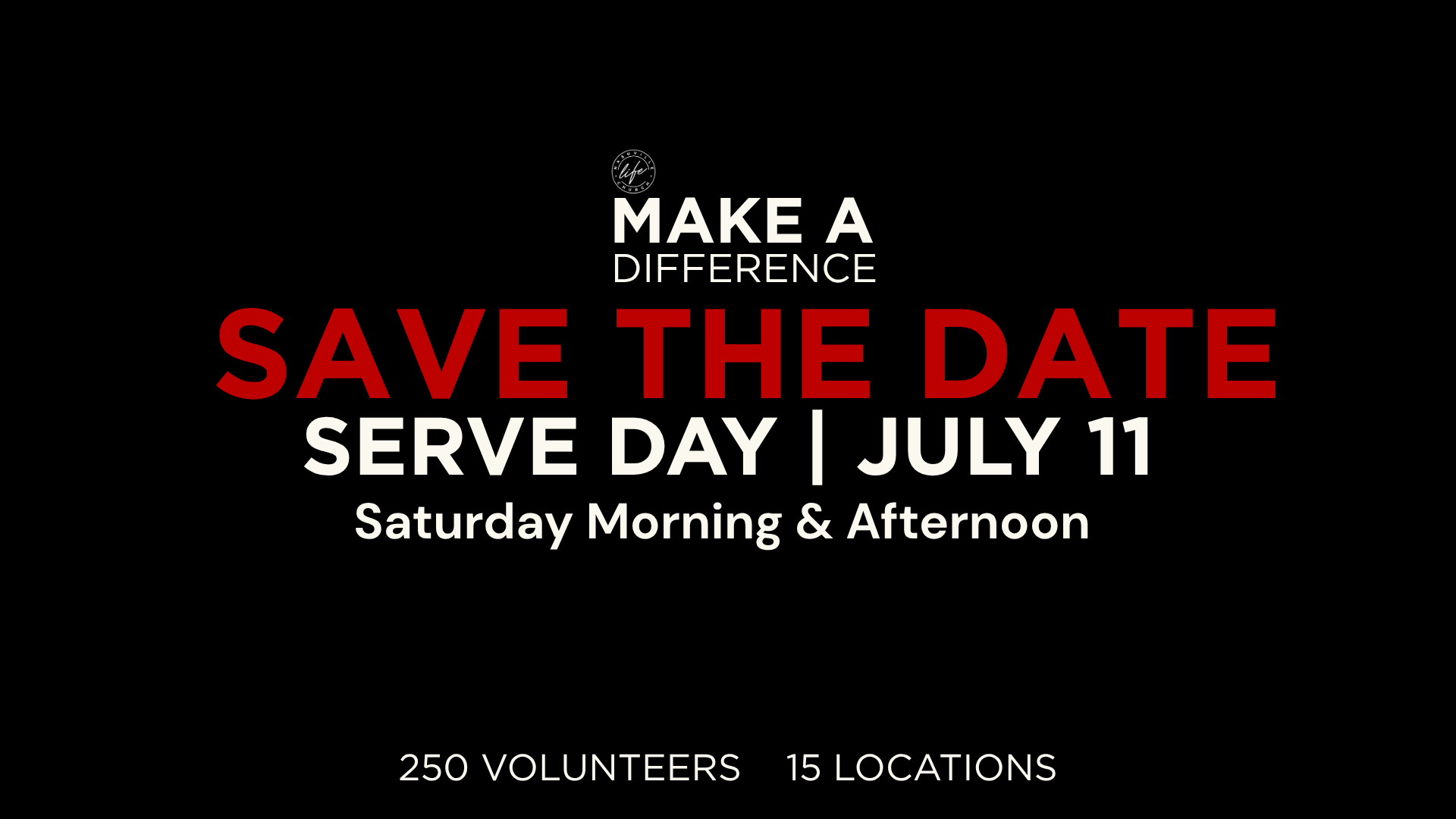 Serve Day