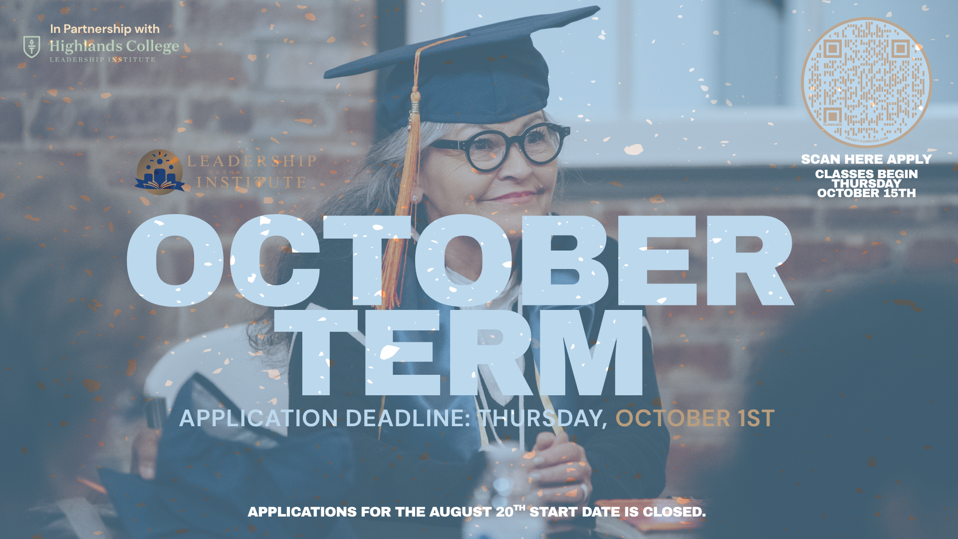 Nashville Life Leadership Institute - October Term Sign Ups