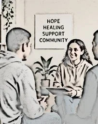 Community-based rehabilitation and mental health support group in Boise, Idaho at SAFE Connections.