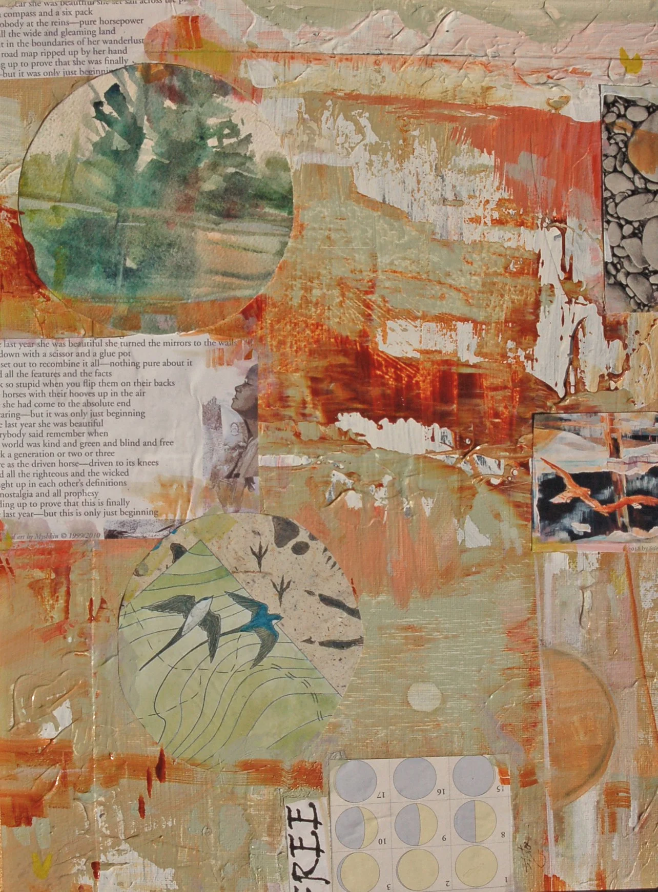 EMBRACE DESIRE, Mixed Media, 16" x 12", $750