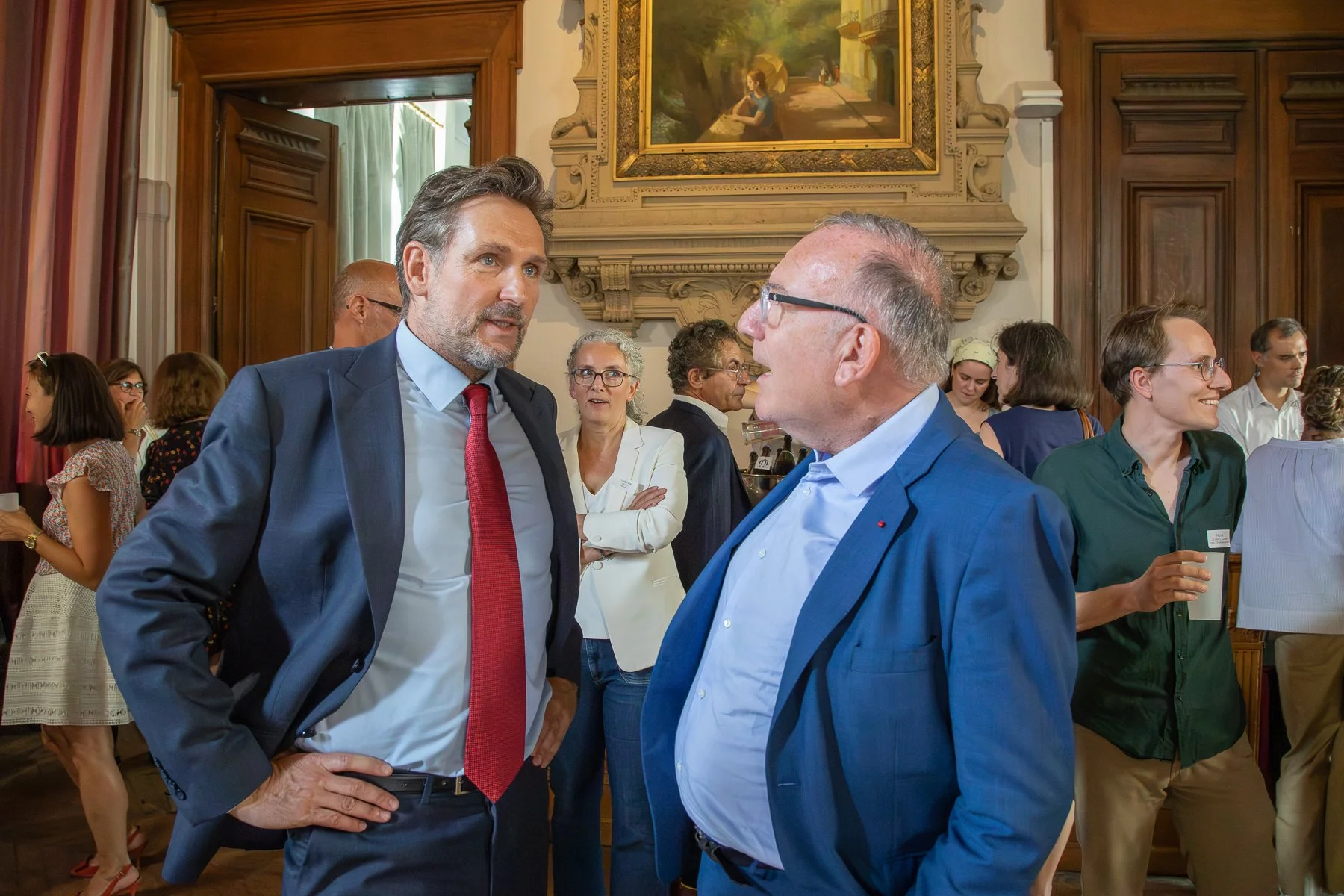 Avec Pierre Gattaz