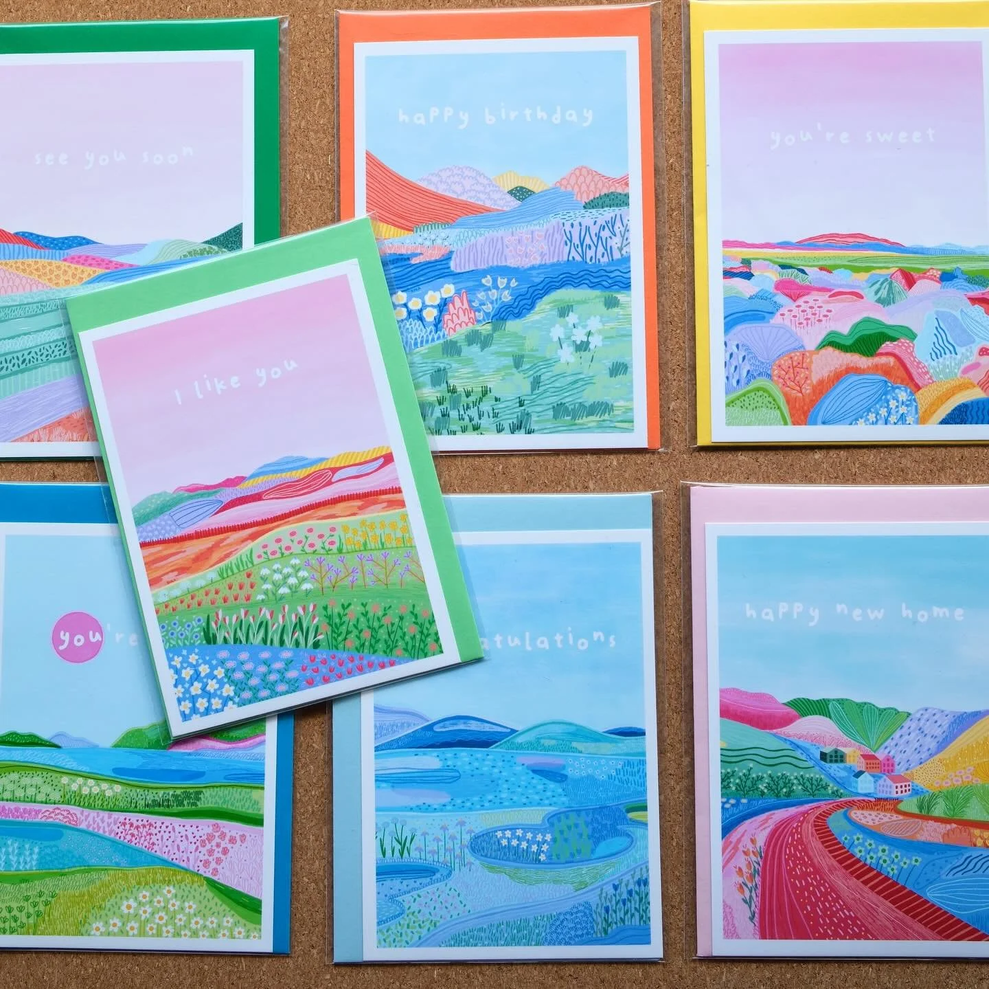 POSTCARDS ARE NOW LIVE ON MY ONLINE SHOP ✉️ link in bio