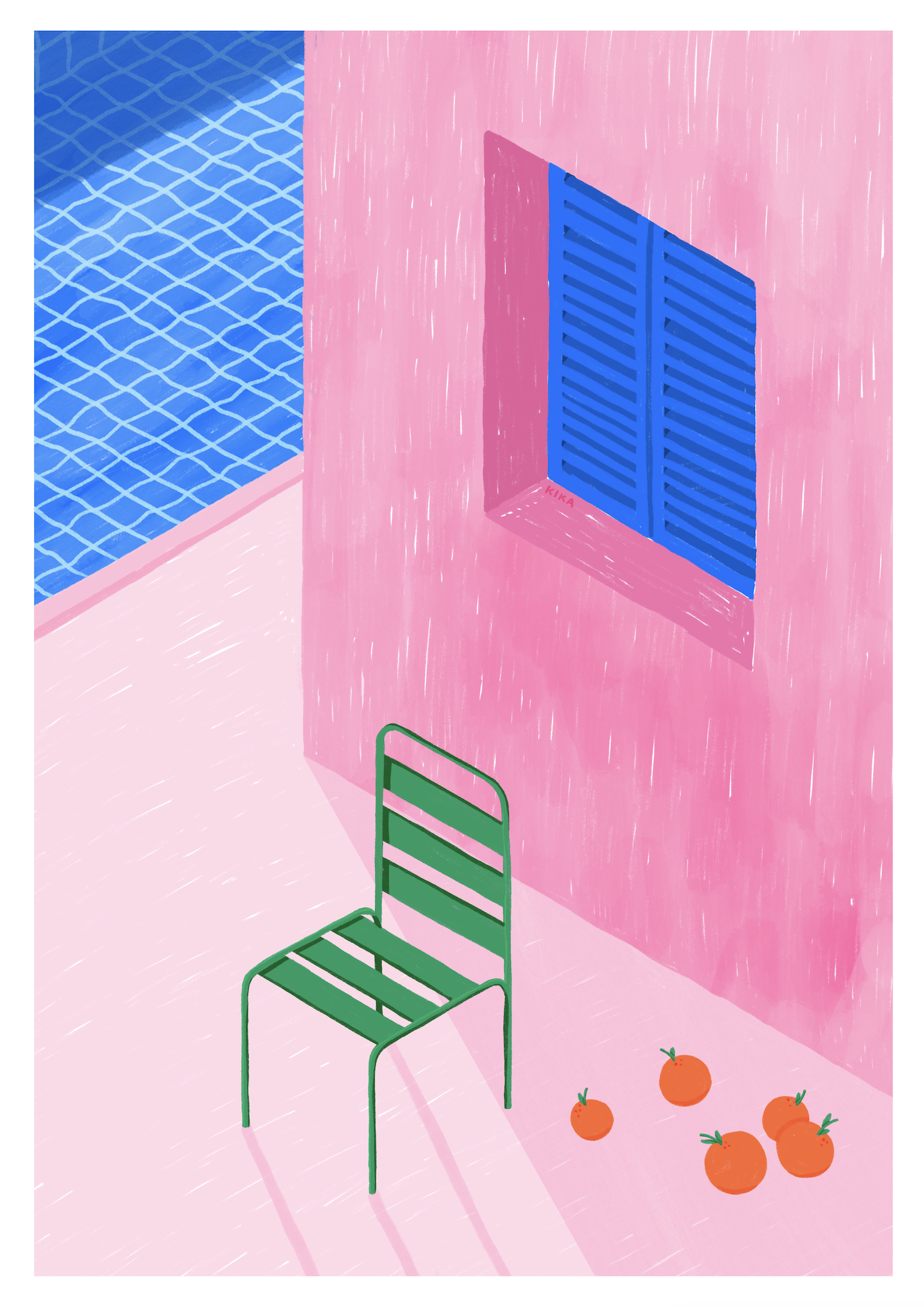 ORANGES IN THE SHADE
