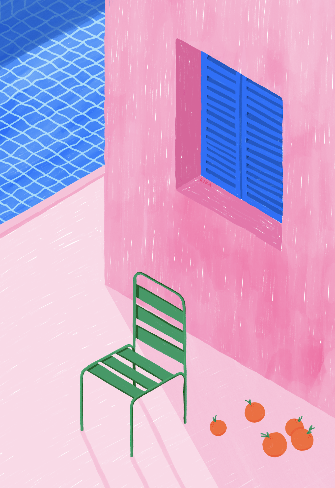 ORANGES IN THE SHADE