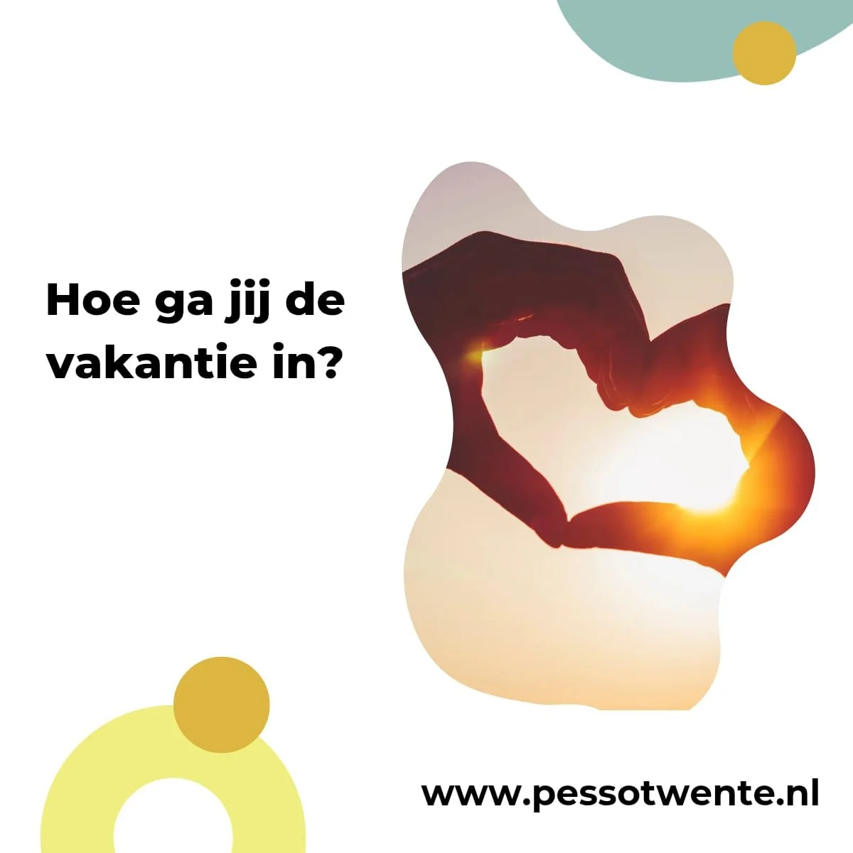 Hoe ga jij de vakantie in?