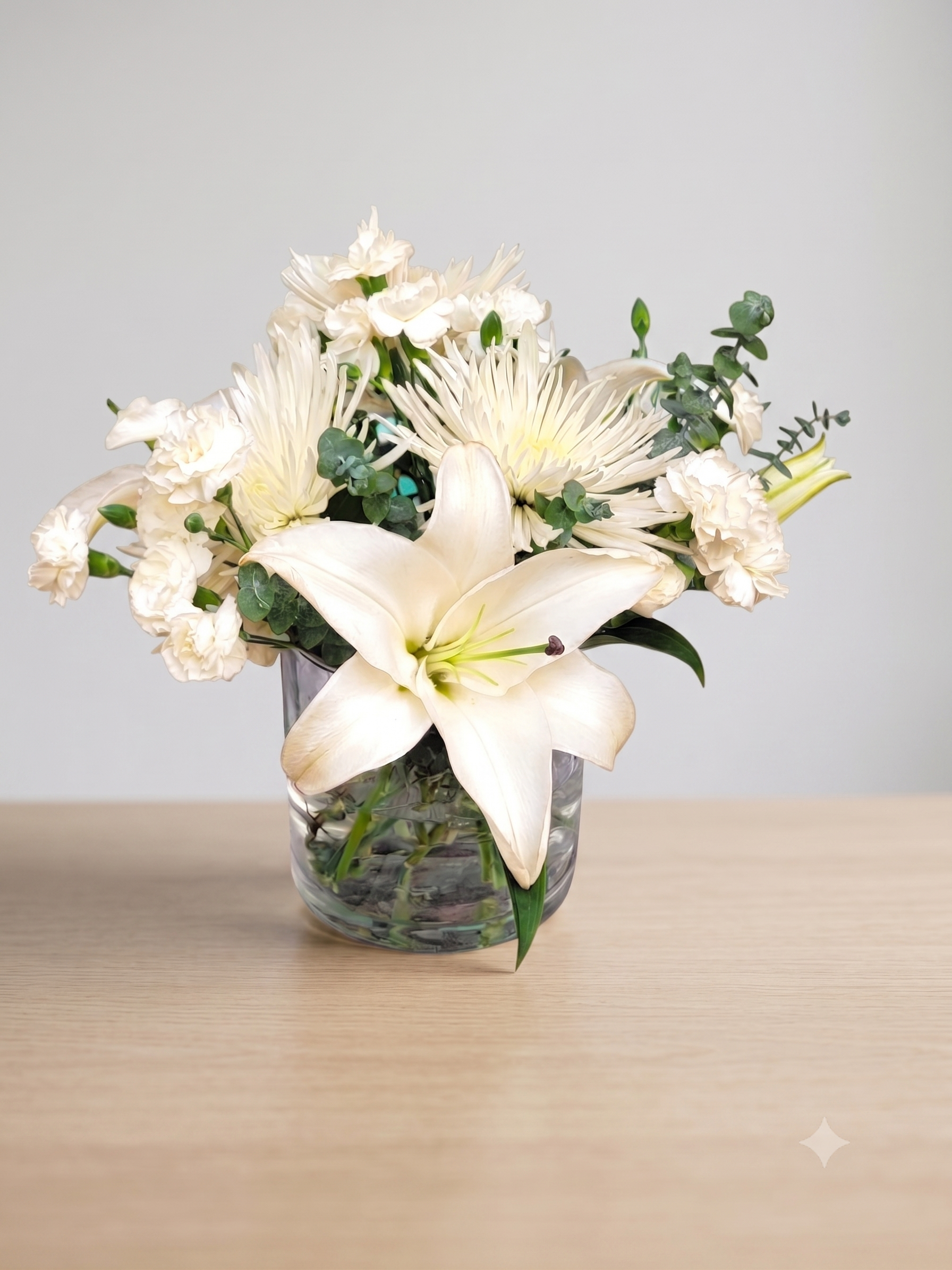 Elegant White Lily Harmony