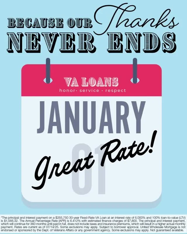 Veterans: Did you know there are special mortgage rates and programs only you can take advantage of? Let's put your service to work for you today!
#veterans #va #realestate #mortgage #0%down