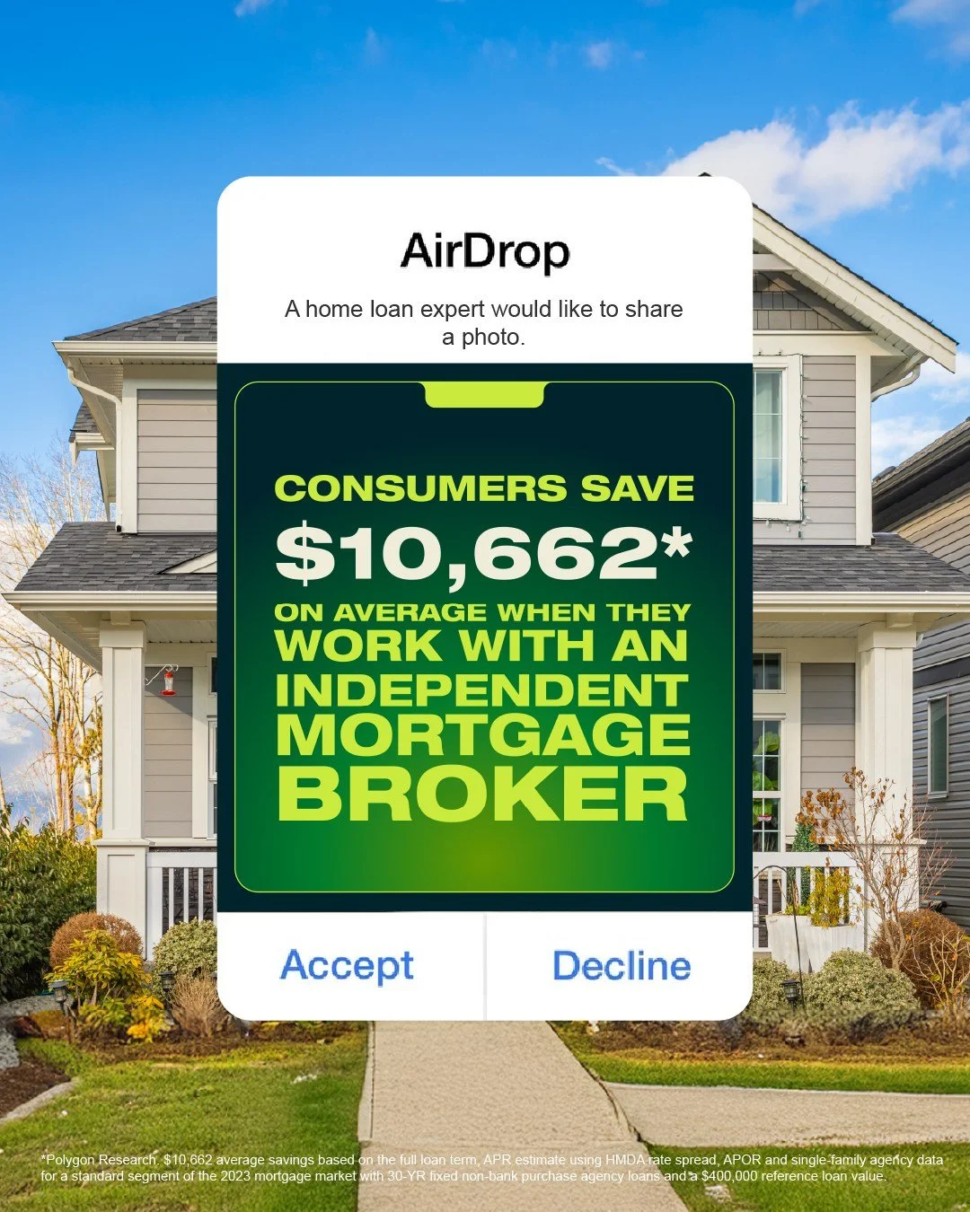 Since I can&rsquo;t AirDrop savings, this will have to do. Let&rsquo;s connect!