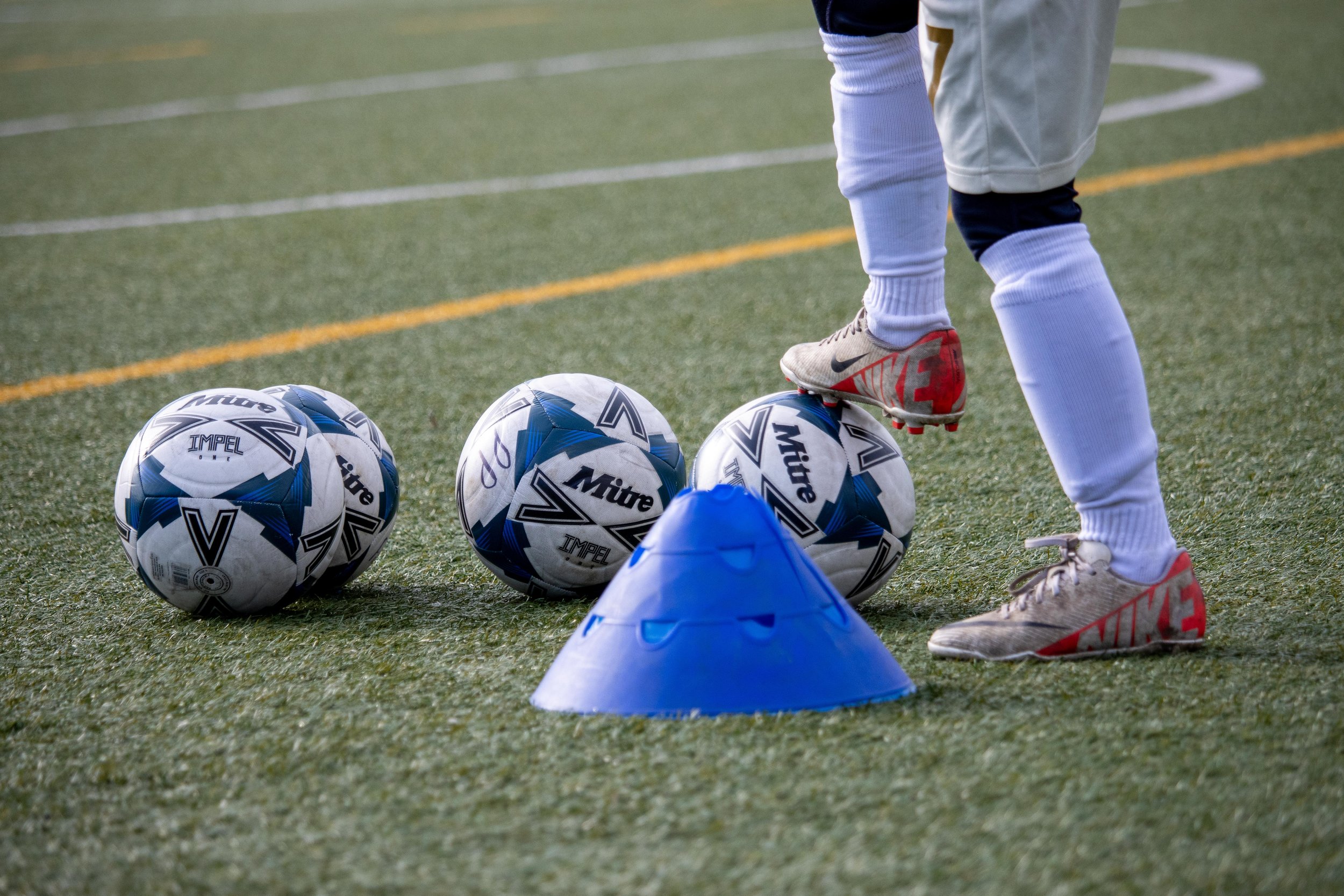 Football training in Rotherham
