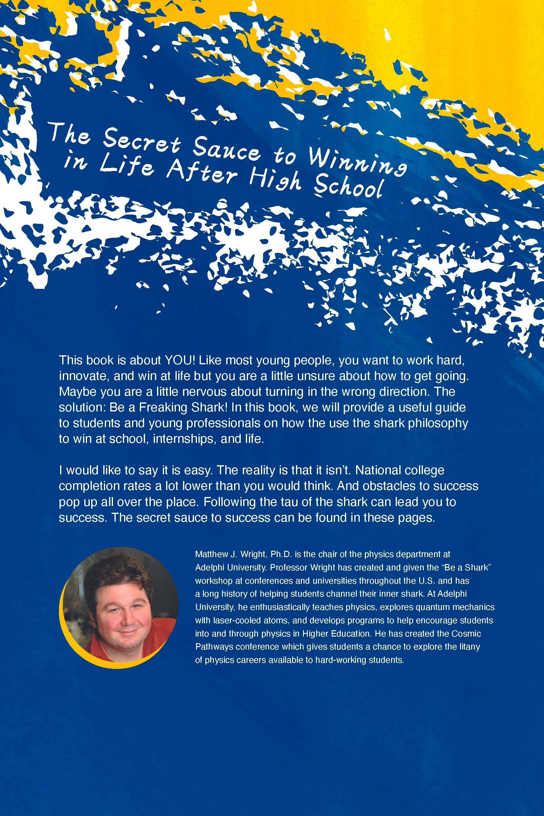 Be A Shark Back Cover