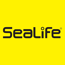 Sealife logo on a yellow background