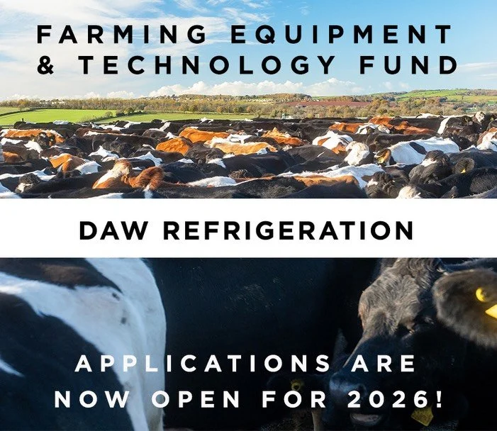 ⚡️NEWS FLASH!⚡️

THE 2026 Equipment &amp; Technology Fund is now open for grant applications.

As the South West&rsquo;s leading dairy farm specialist we can help you with the following gear for improved productivity and improved animal health and we