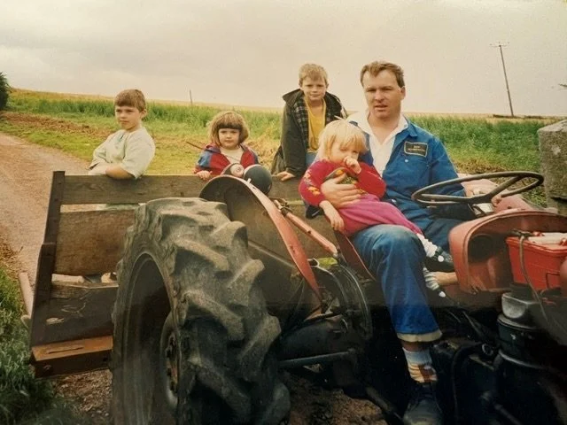 Here&rsquo;s a trip down memory lane with a young Ollie sizing up a dairy herd in the next field over! #startemyoung #45years #familybusiness #awardwinning #devonengineers