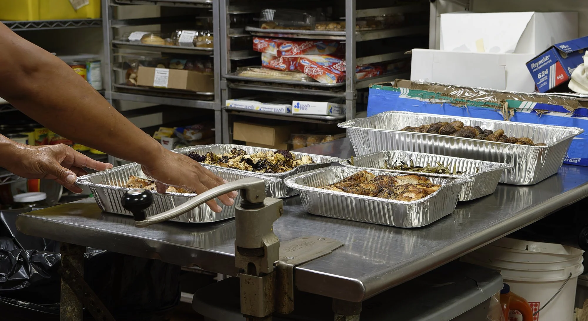 Food donation for Providence Rescue Mission