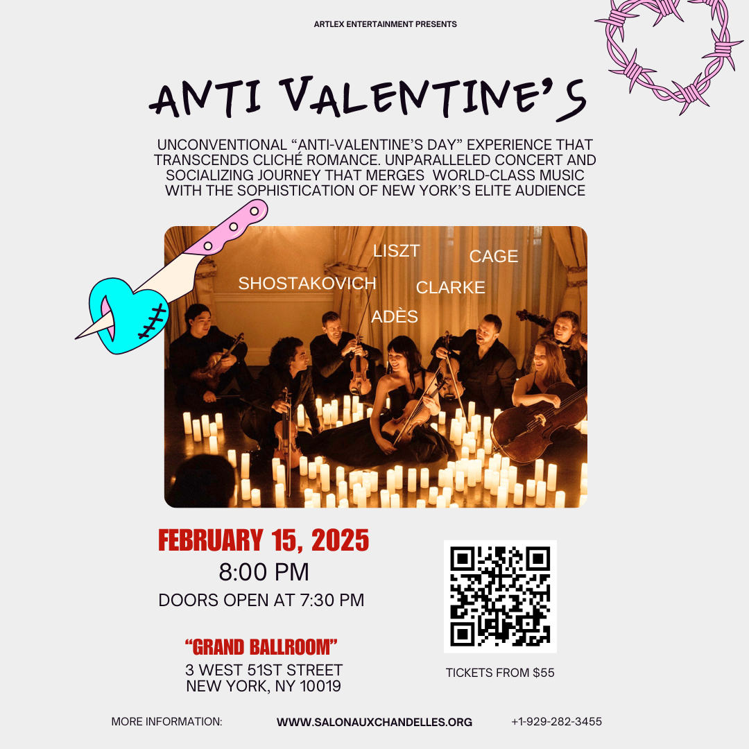 Salon No. 6: Anti-Valentine's Requiem for Love - Liszt, Cage, Shostakovich